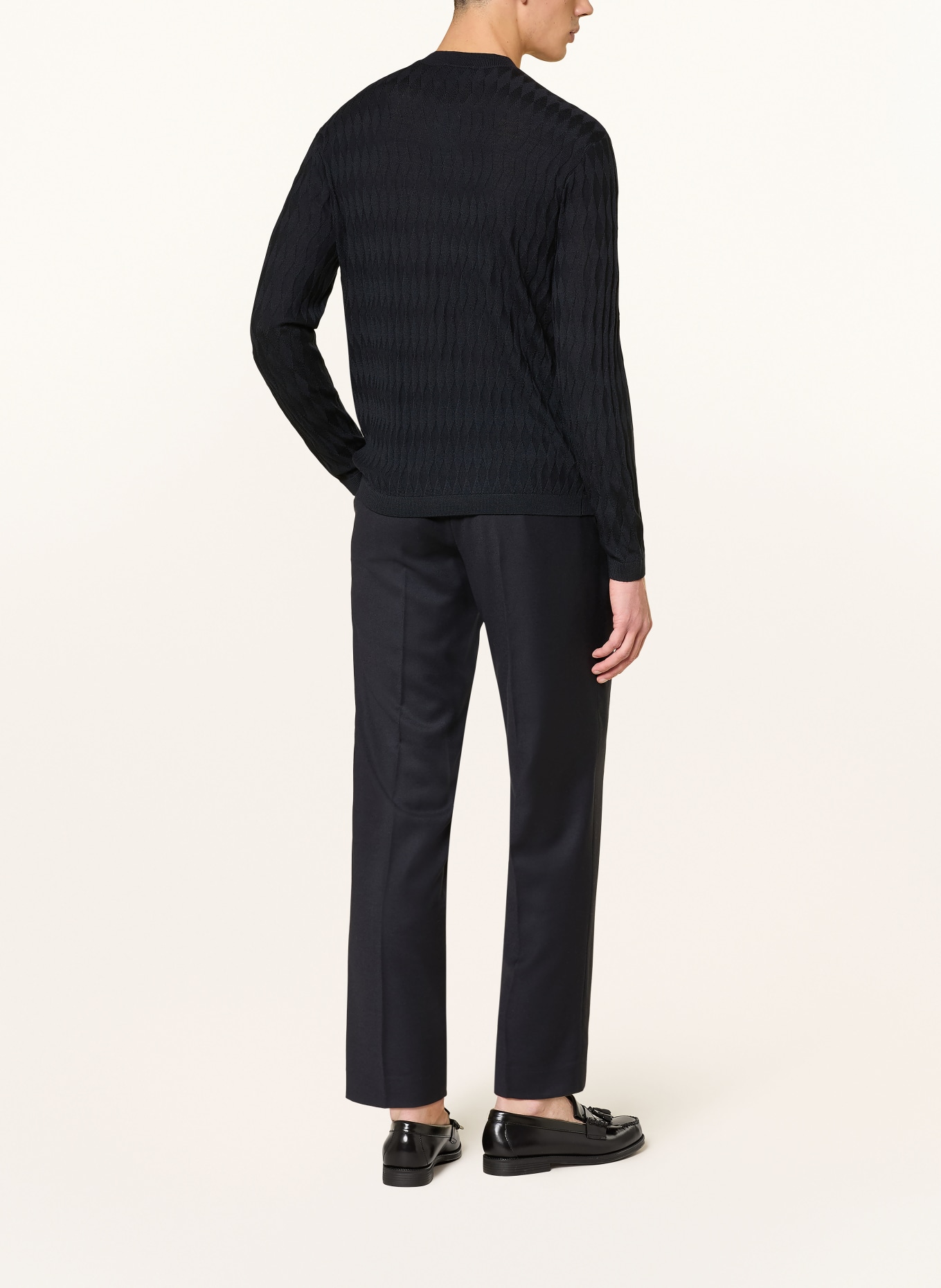 EMPORIO ARMANI sweater: DARK BLUE