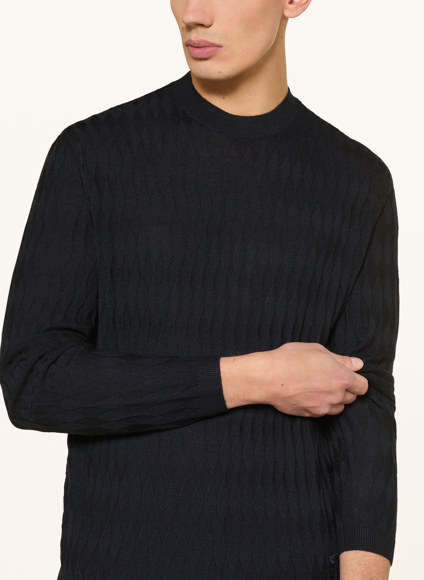 EMPORIO ARMANI sweater: DARK BLUE