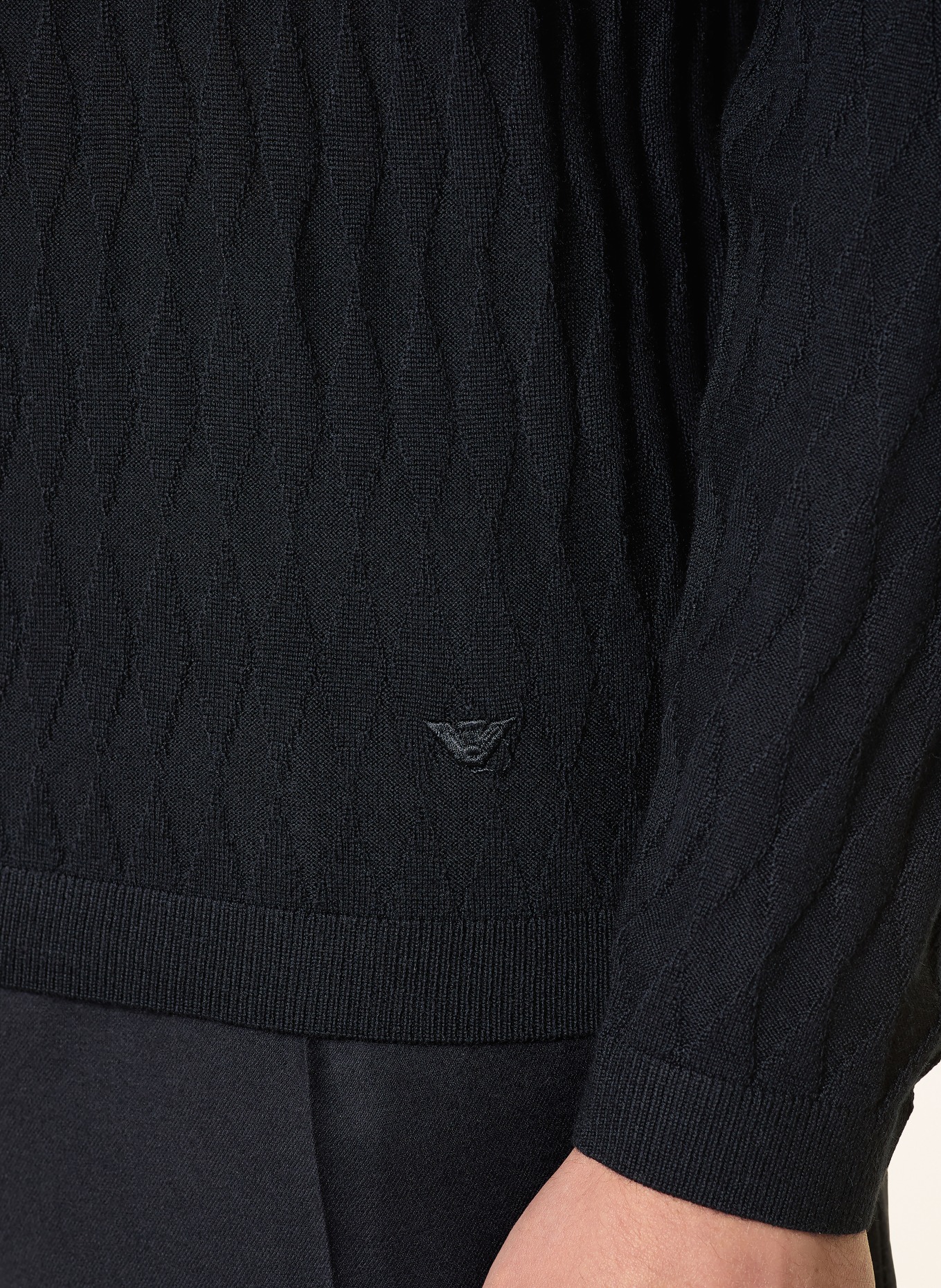 EMPORIO ARMANI sweater: DARK BLUE