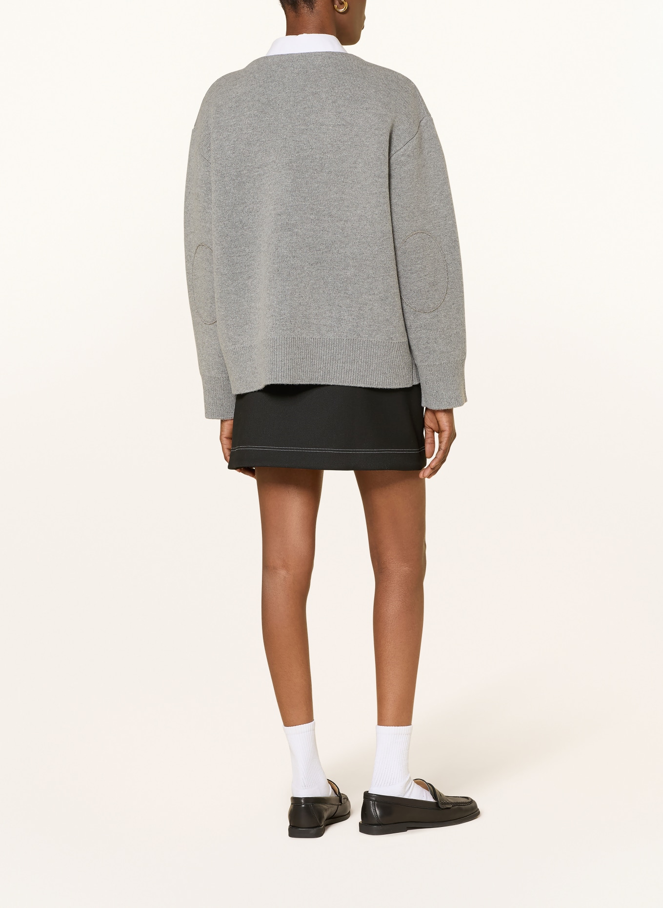 CLAUDIE PIERLOT kardigan: SZARY