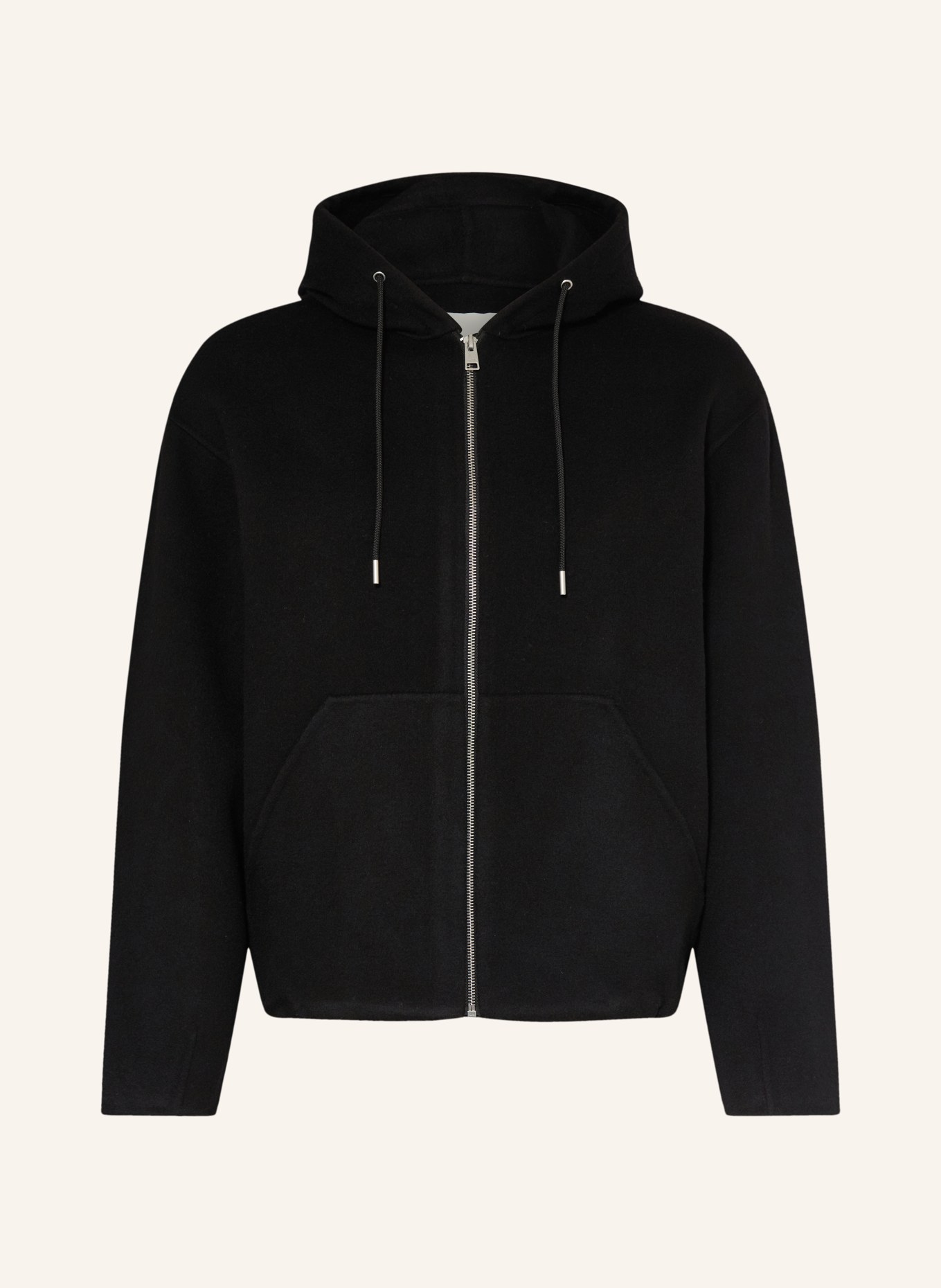 SANDRO Sweatjacke: SCHWARZ