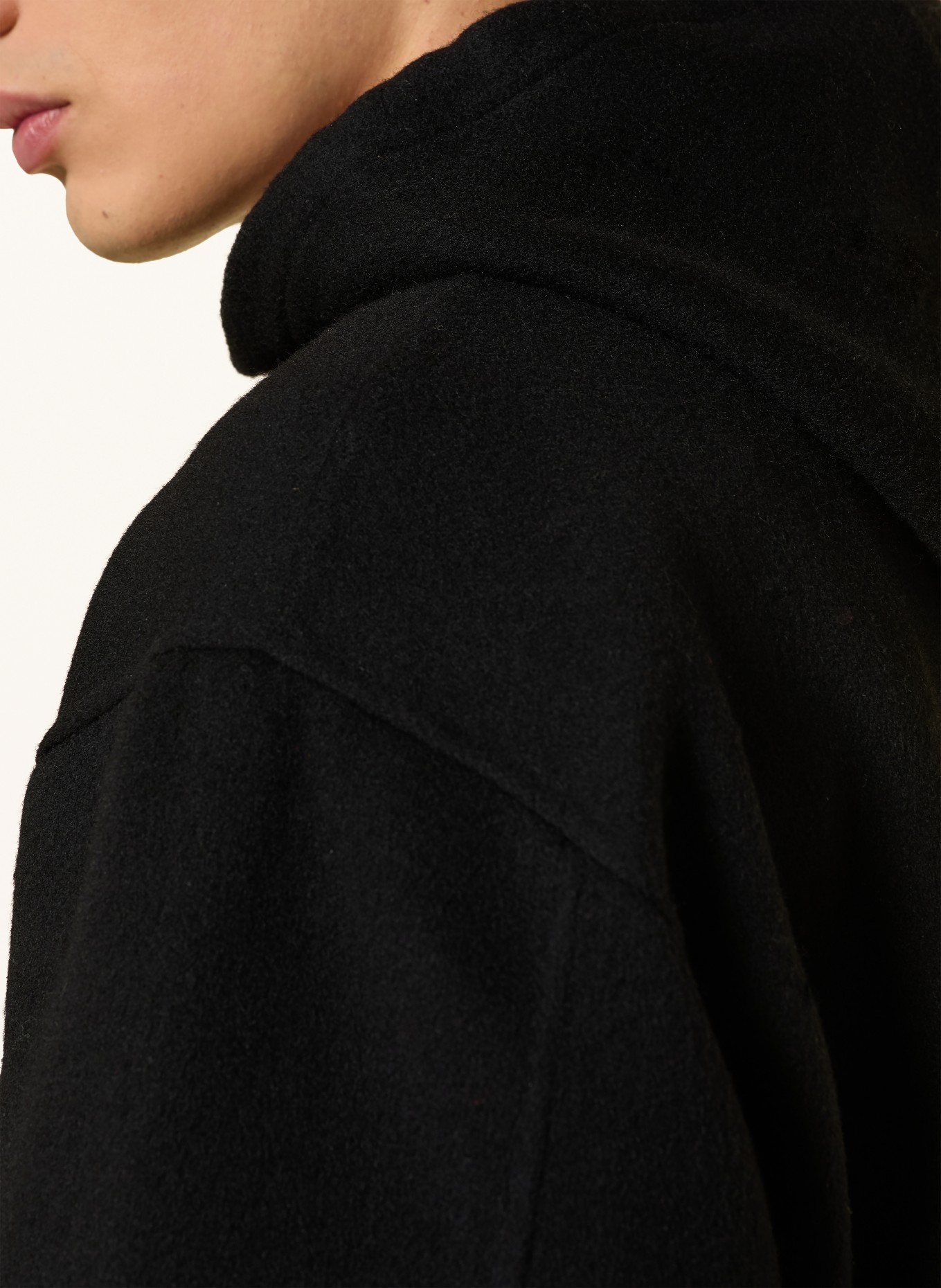 SANDRO Sweatjacke: SCHWARZ