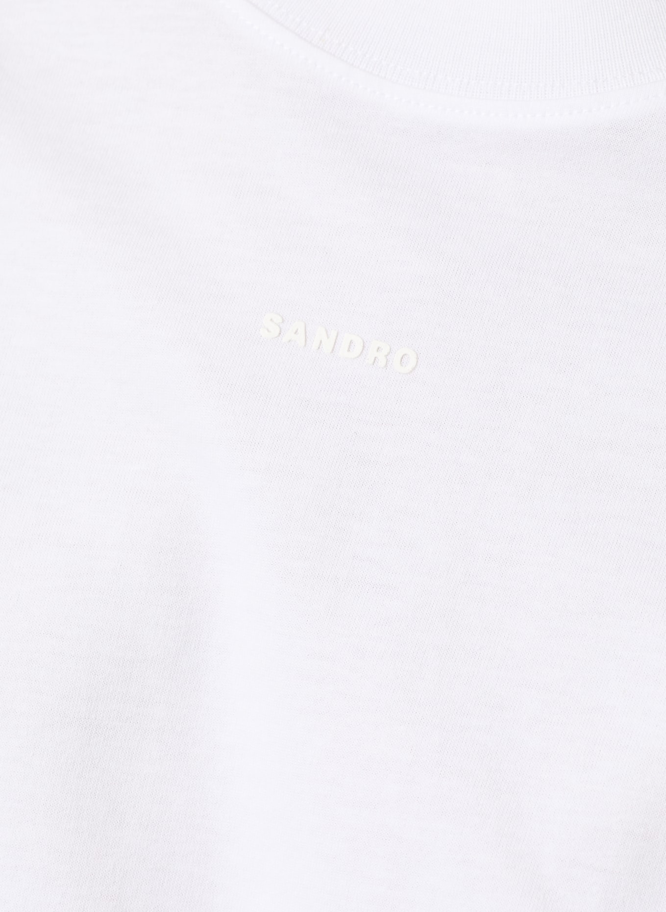 SANDRO T-Shirt: WEISS