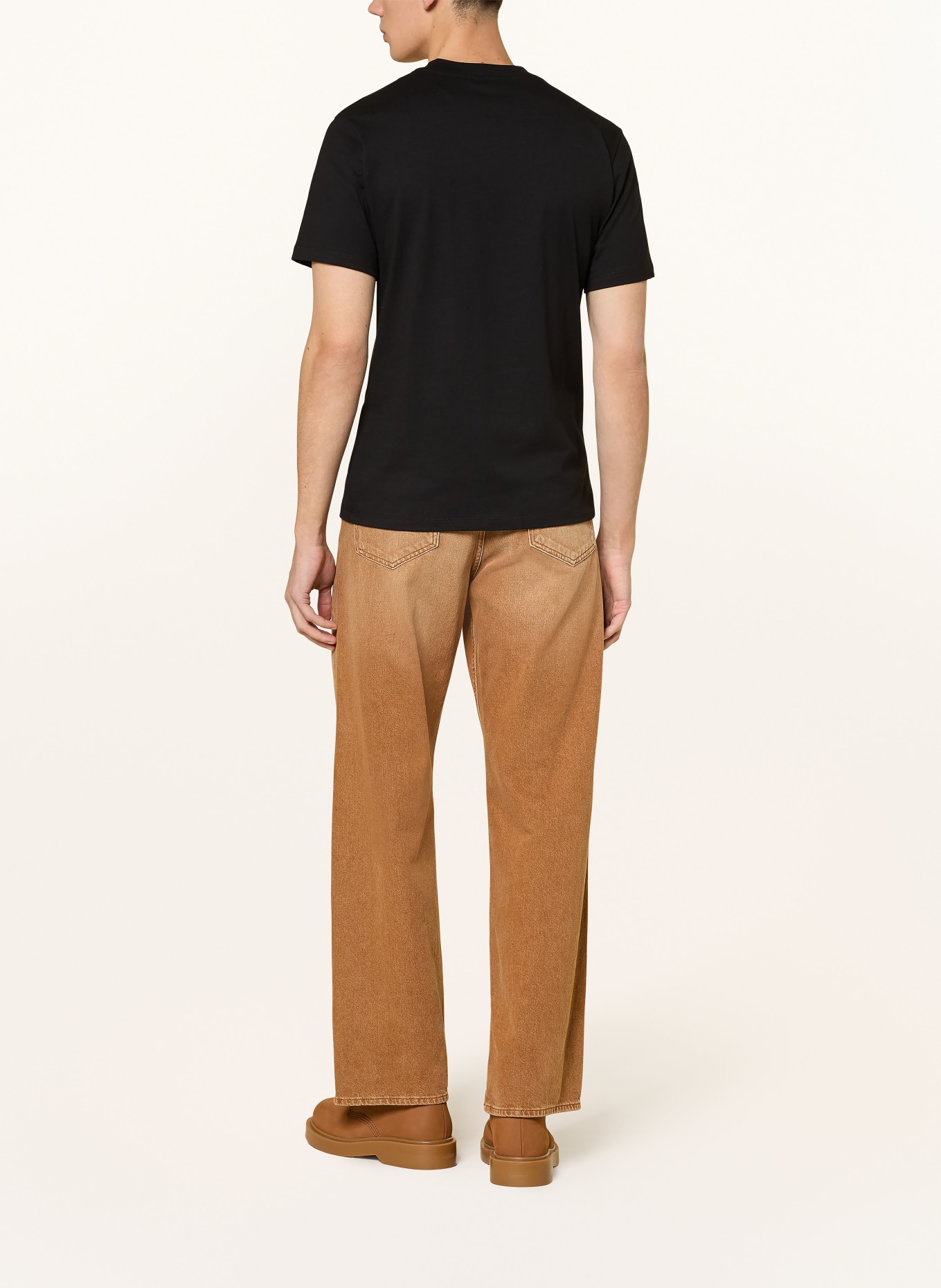 SANDRO koszulka: CZARNY