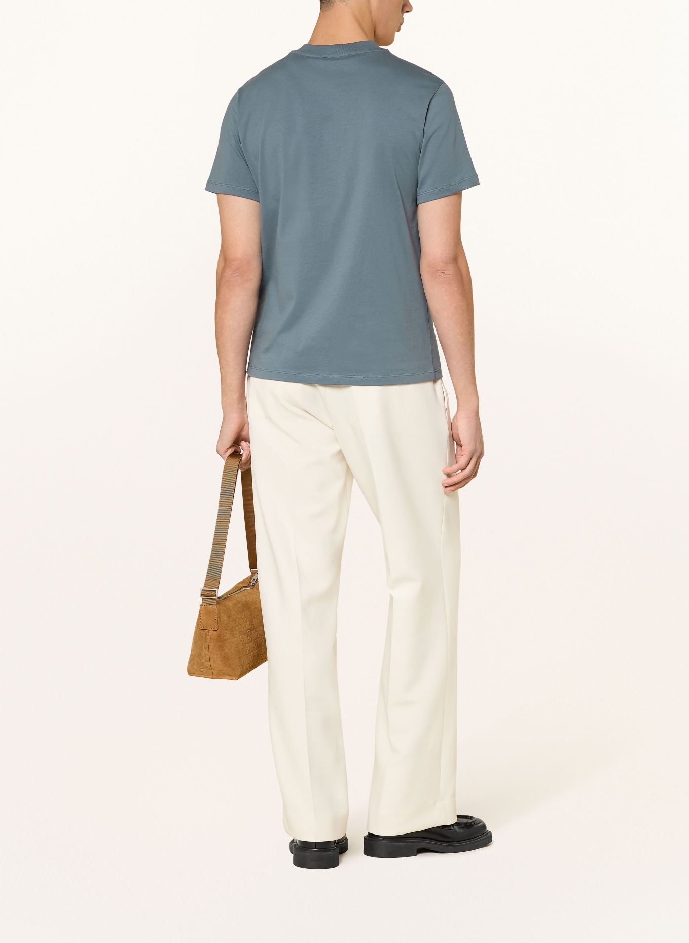 SANDRO koszulka: SZARONIEBIESKI