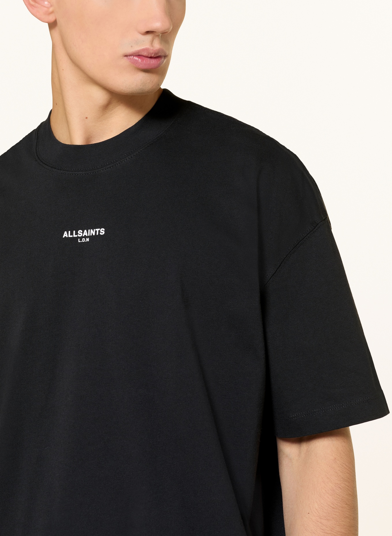 ALLSAINTS T-Shirt: SCHWARZ