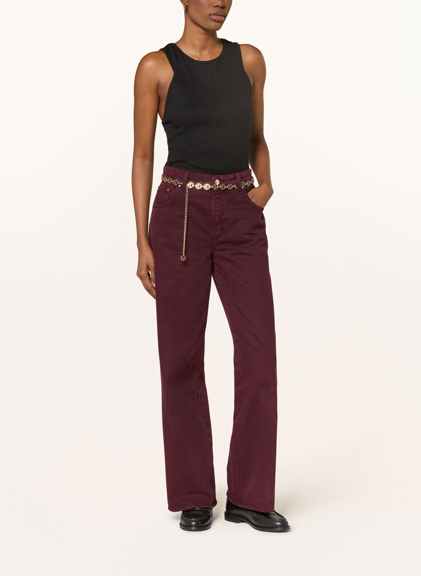 CLAUDIE PIERLOT Top: SCHWARZ