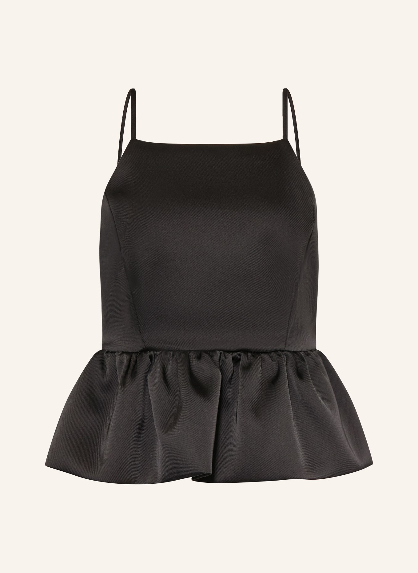 SANDRO Satynowa bluzka: CZARNY