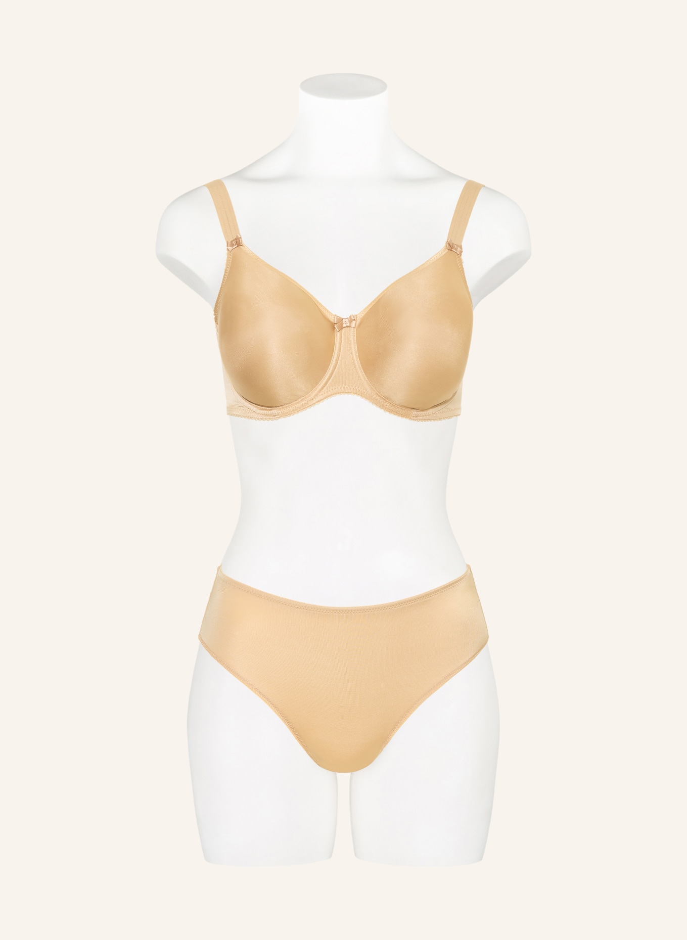 PrimaDonna Majtki z wysokim stanem SATIN: KONIAKOWY