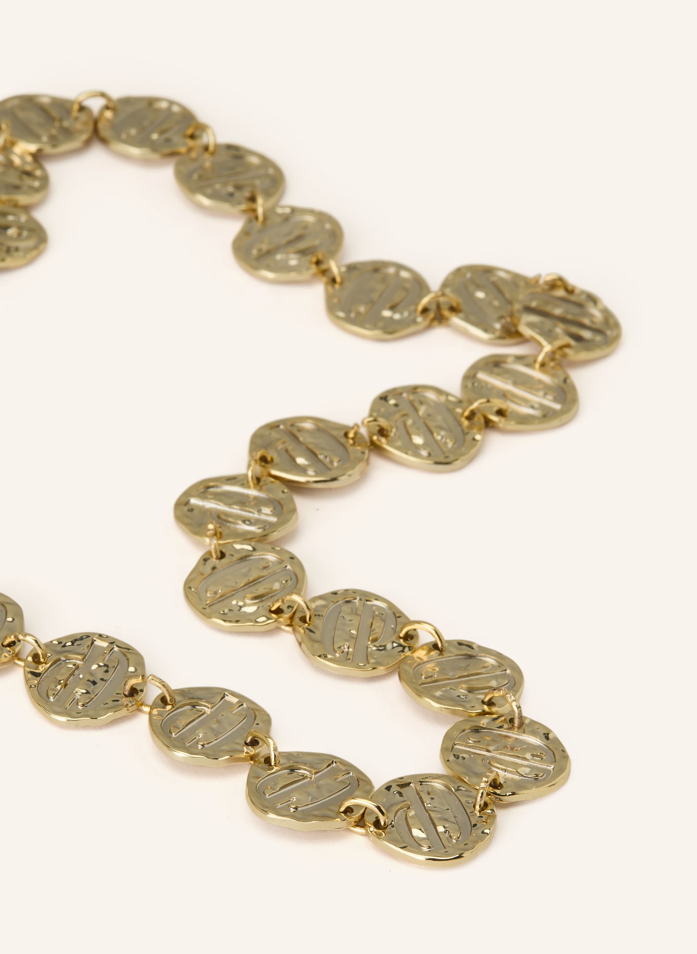 CLAUDIE PIERLOT pas: ZŁOTY