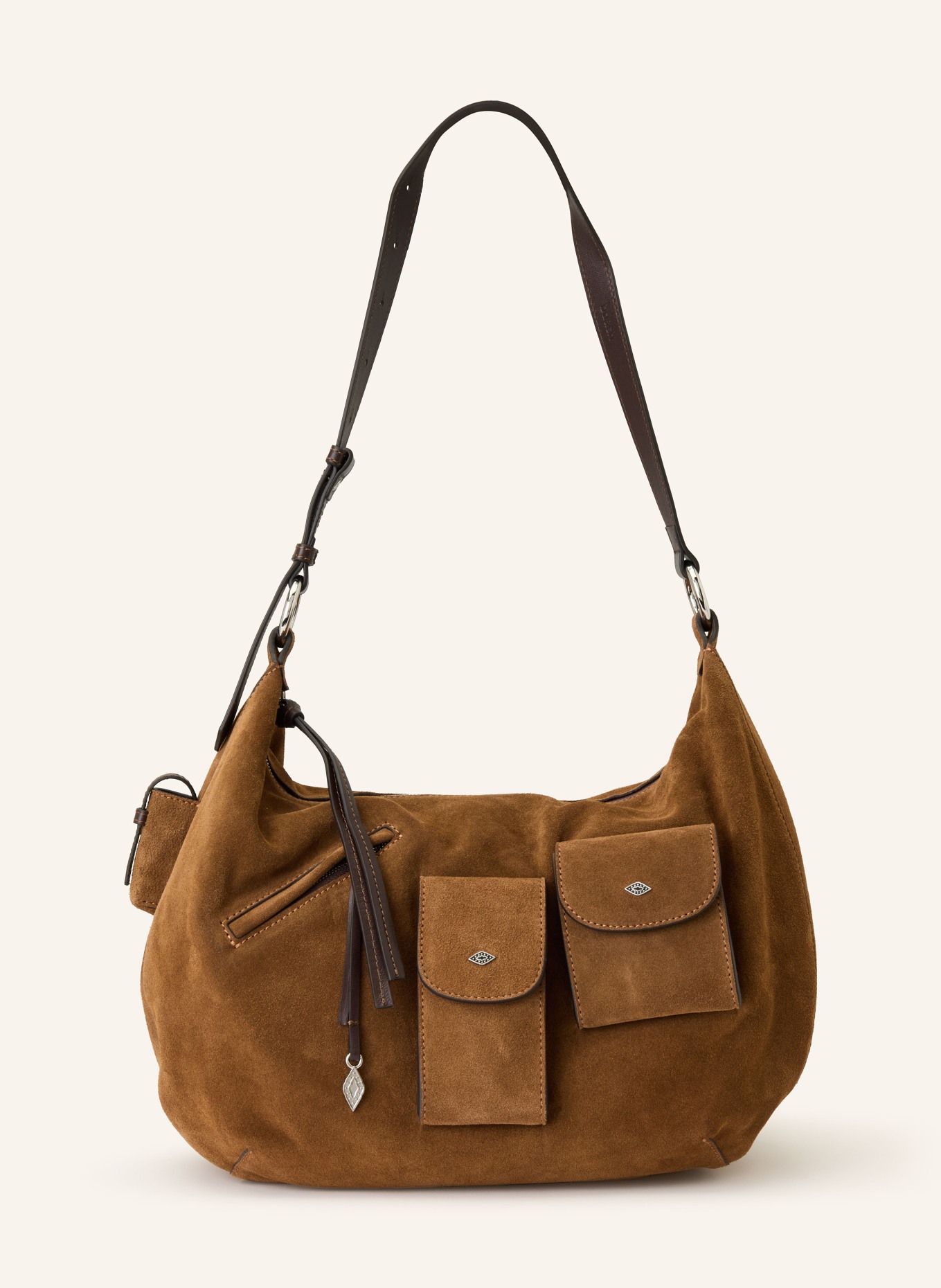 ba&sh Schultertasche ARYA: BRAUN