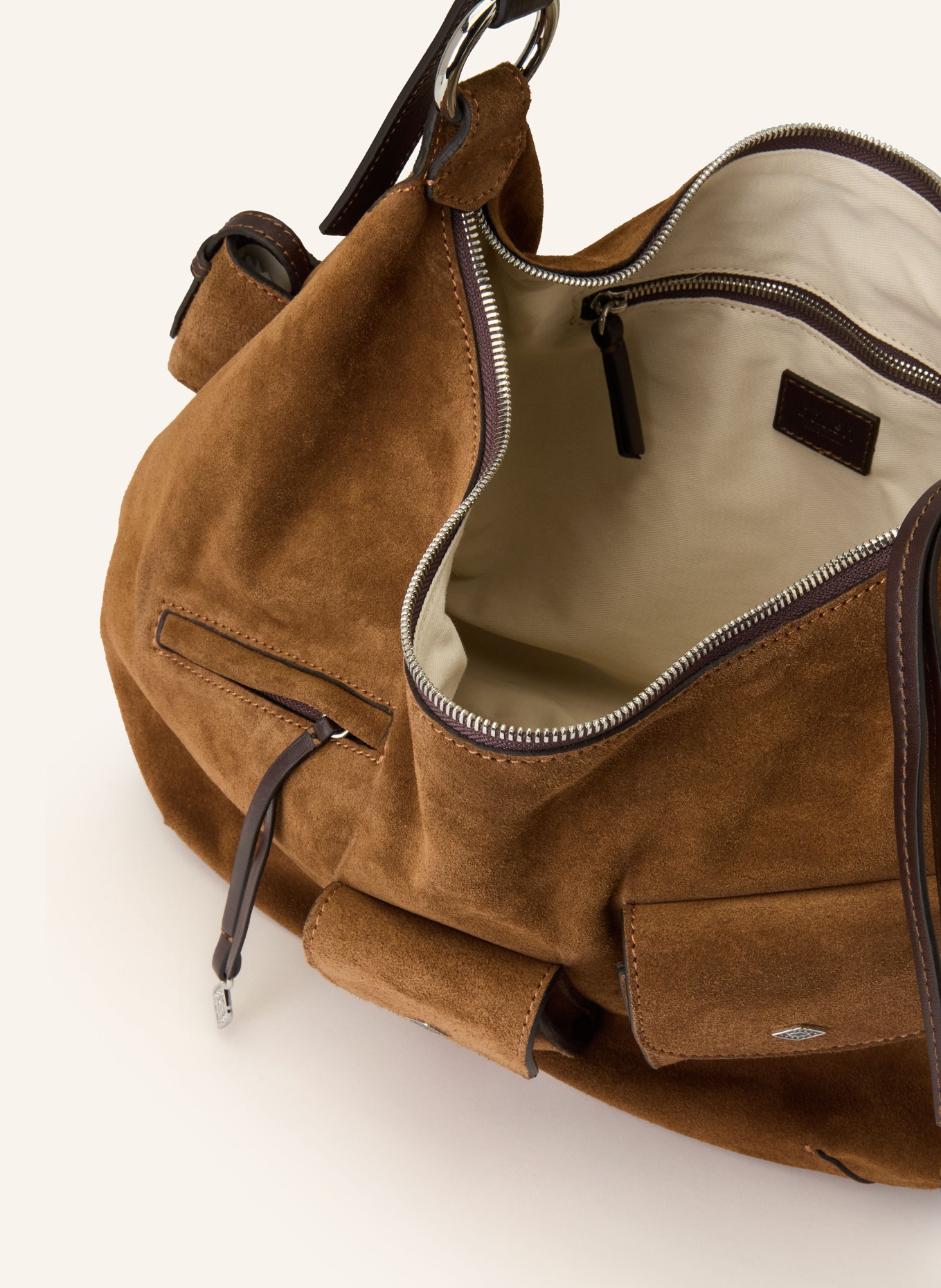 ba&sh Schultertasche ARYA: BRAUN