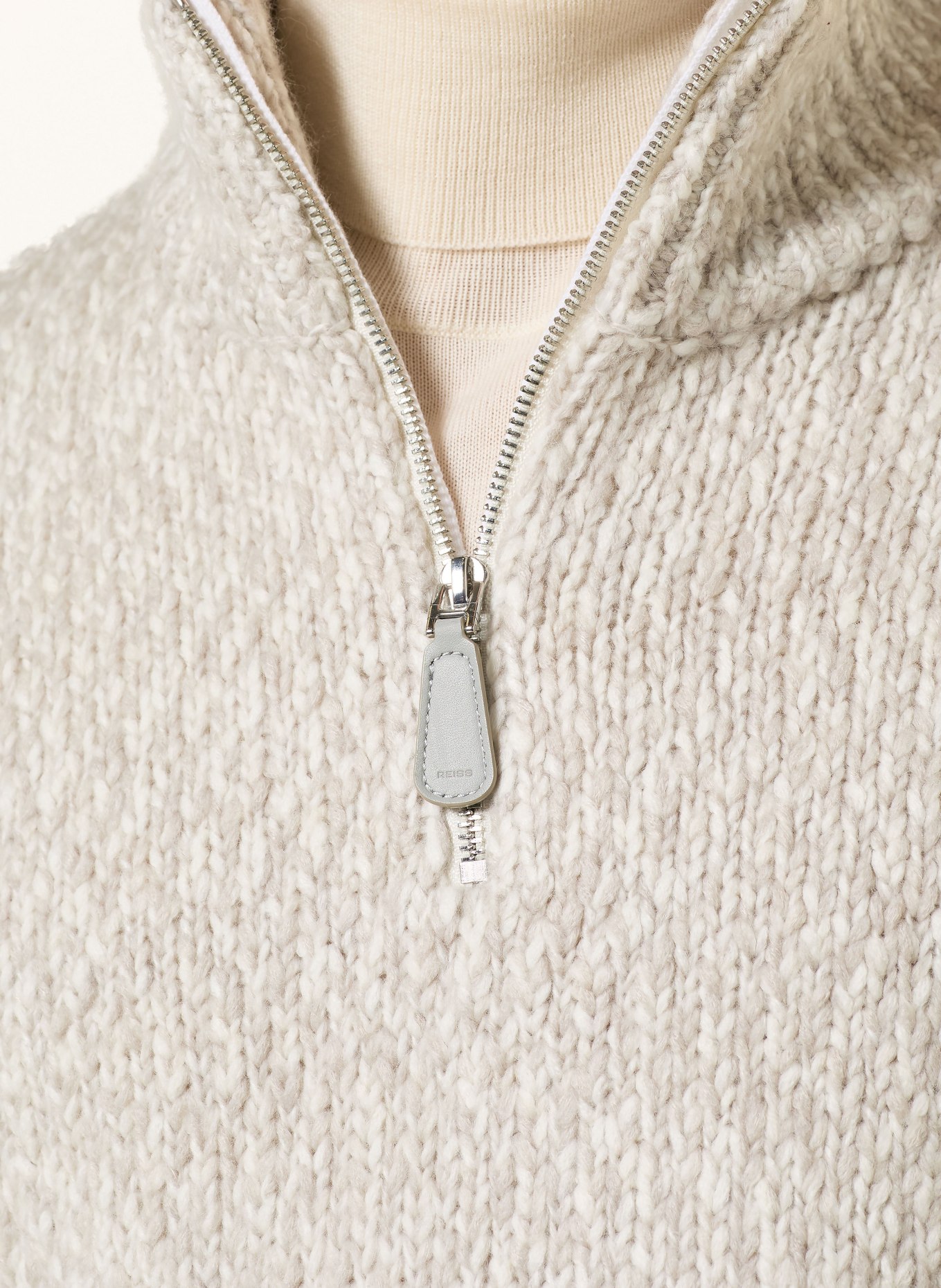 REISS Troyer SEB: BEIGE / CAMEL