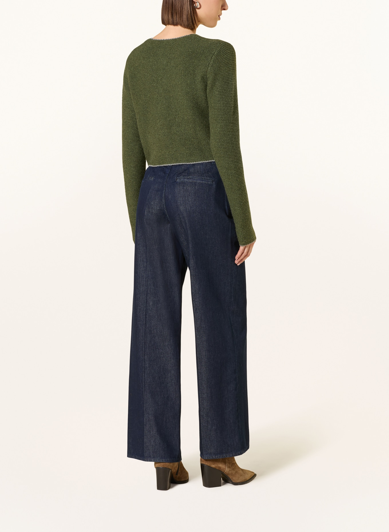 Johann & Johanna sweter z dzianiny: ZIELONY