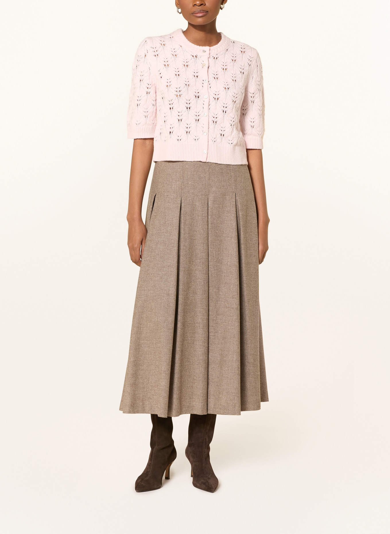 Johann & Johanna kardigan: RÓŻOWY