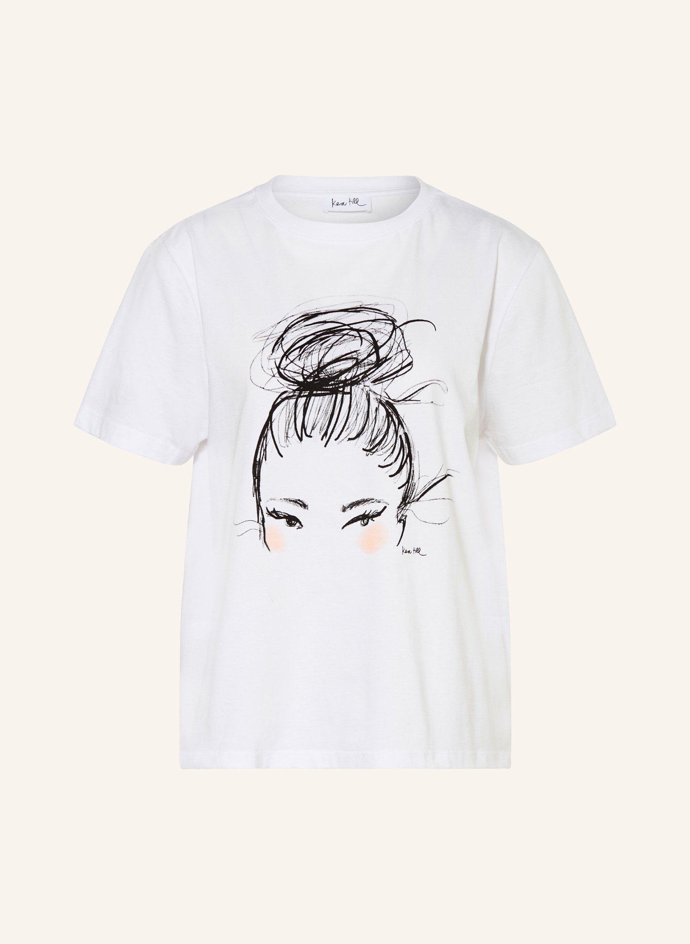 kera till T-Shirt: WEISS