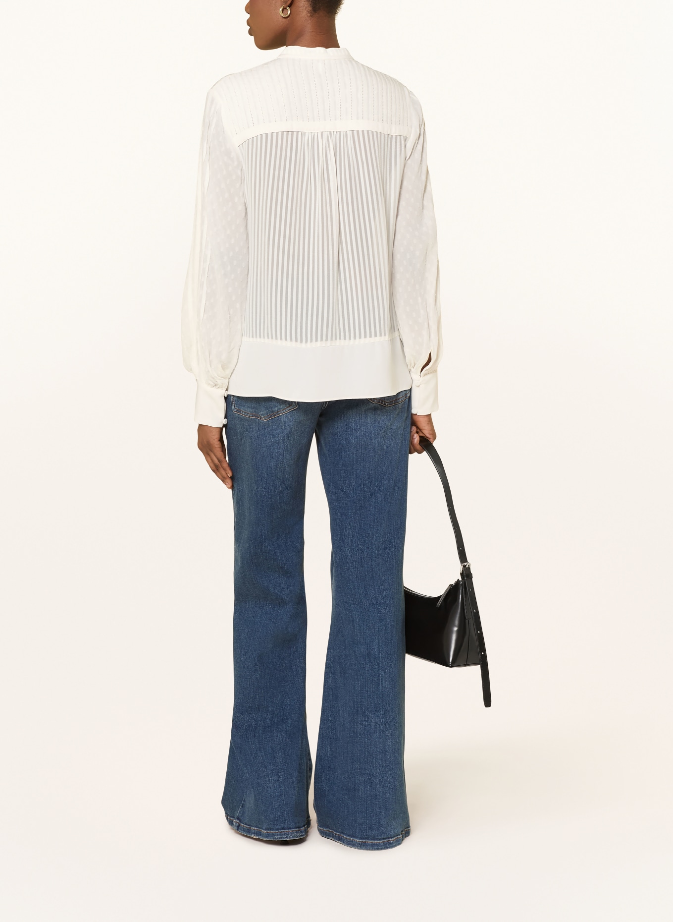 REISS Blusenshirt JOSEPHINE: WEISS