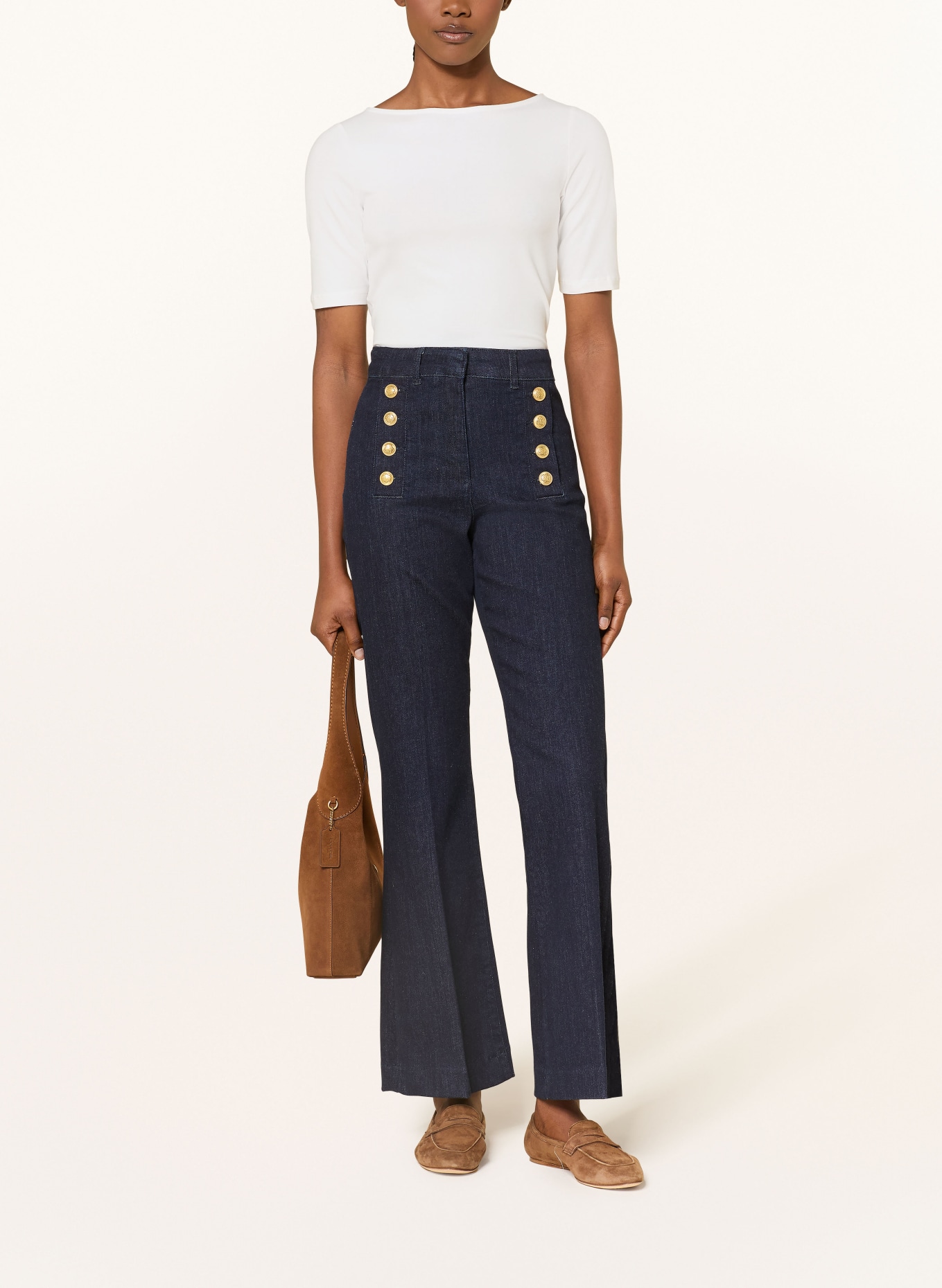 REISS Koszulka ELLIE: ECRU