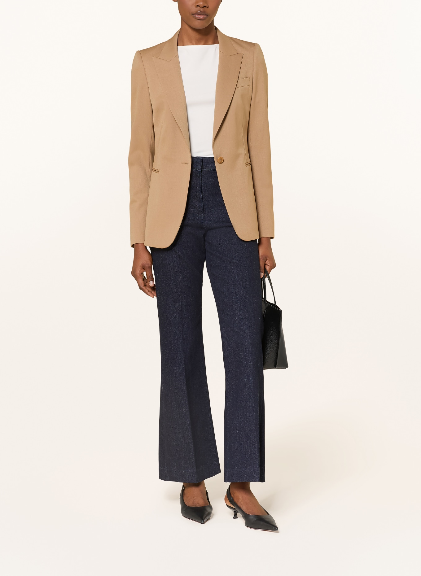 REISS Bazer JADE: CAMELOWY