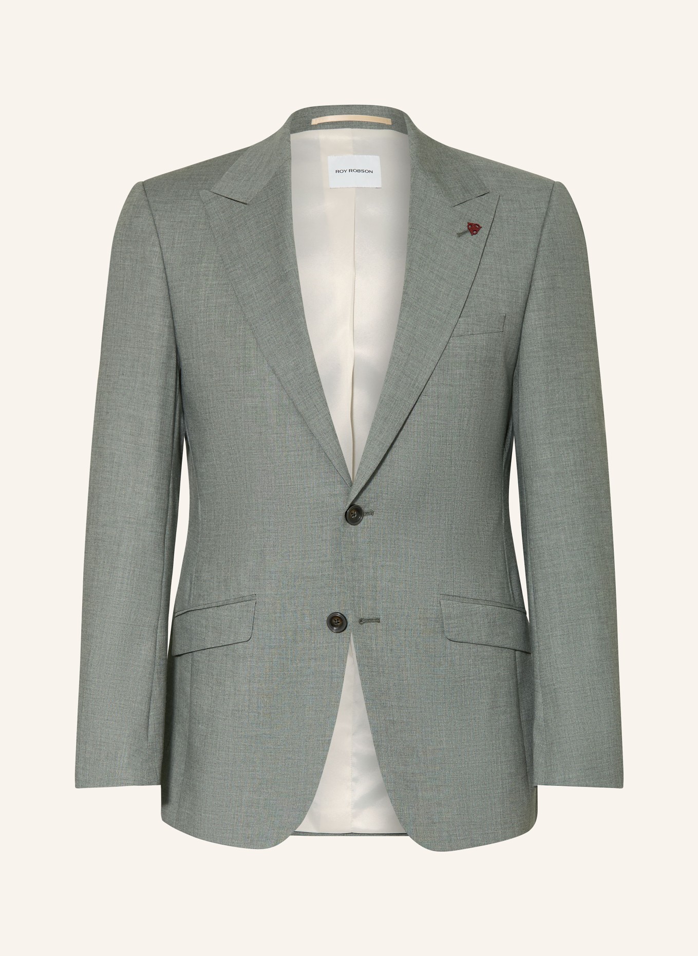 ROY ROBSON Extra slim fit suit jacket: A340 Green
