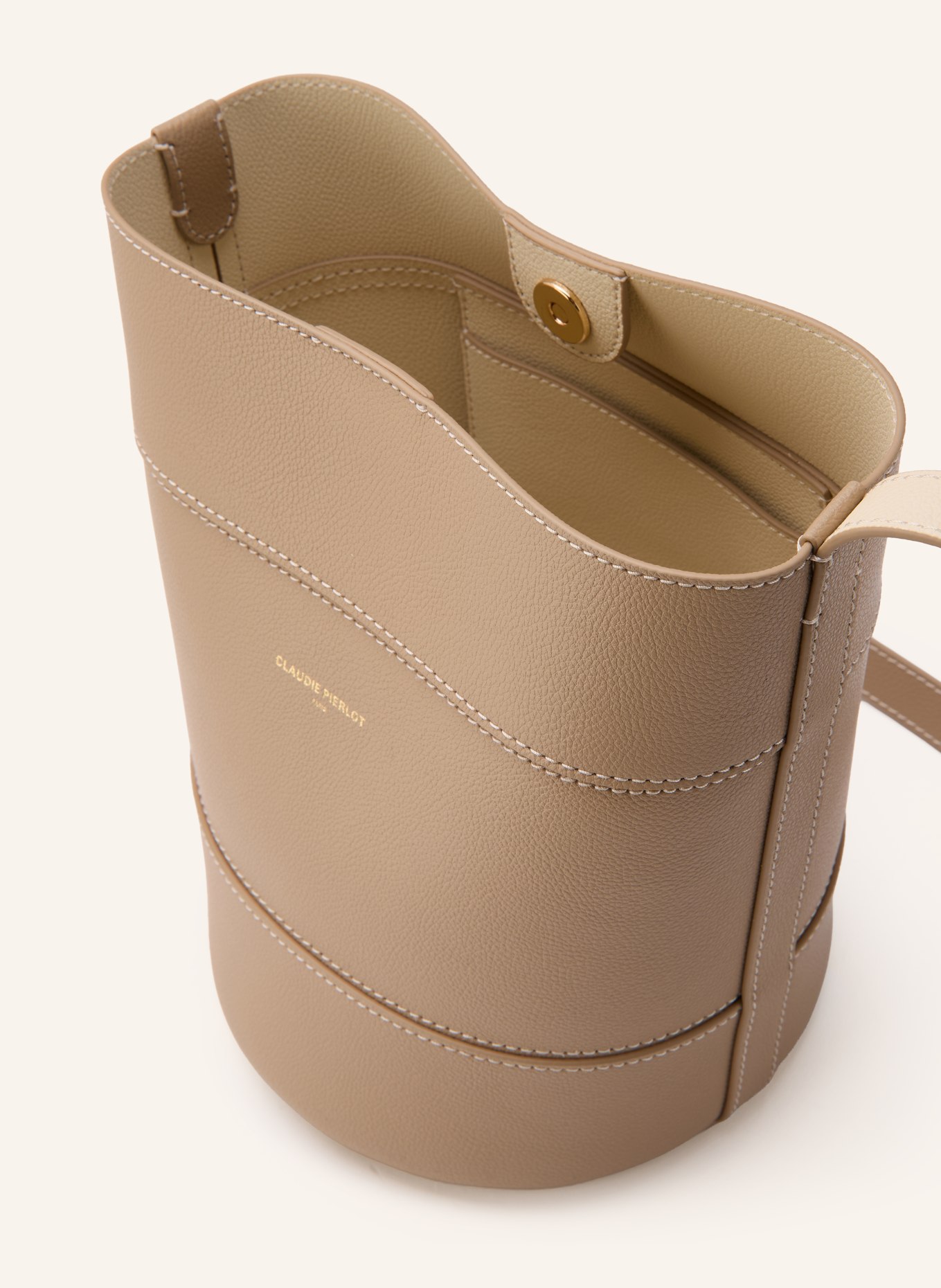CLAUDIE PIERLOT torba na ramię: BEŻOWY
