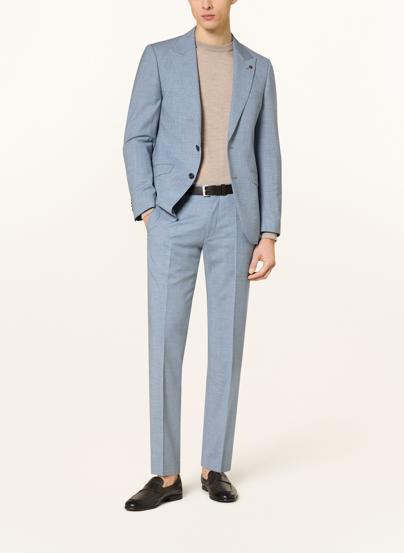 ROY ROBSON Slim fit suit pants: A450 Light Blue