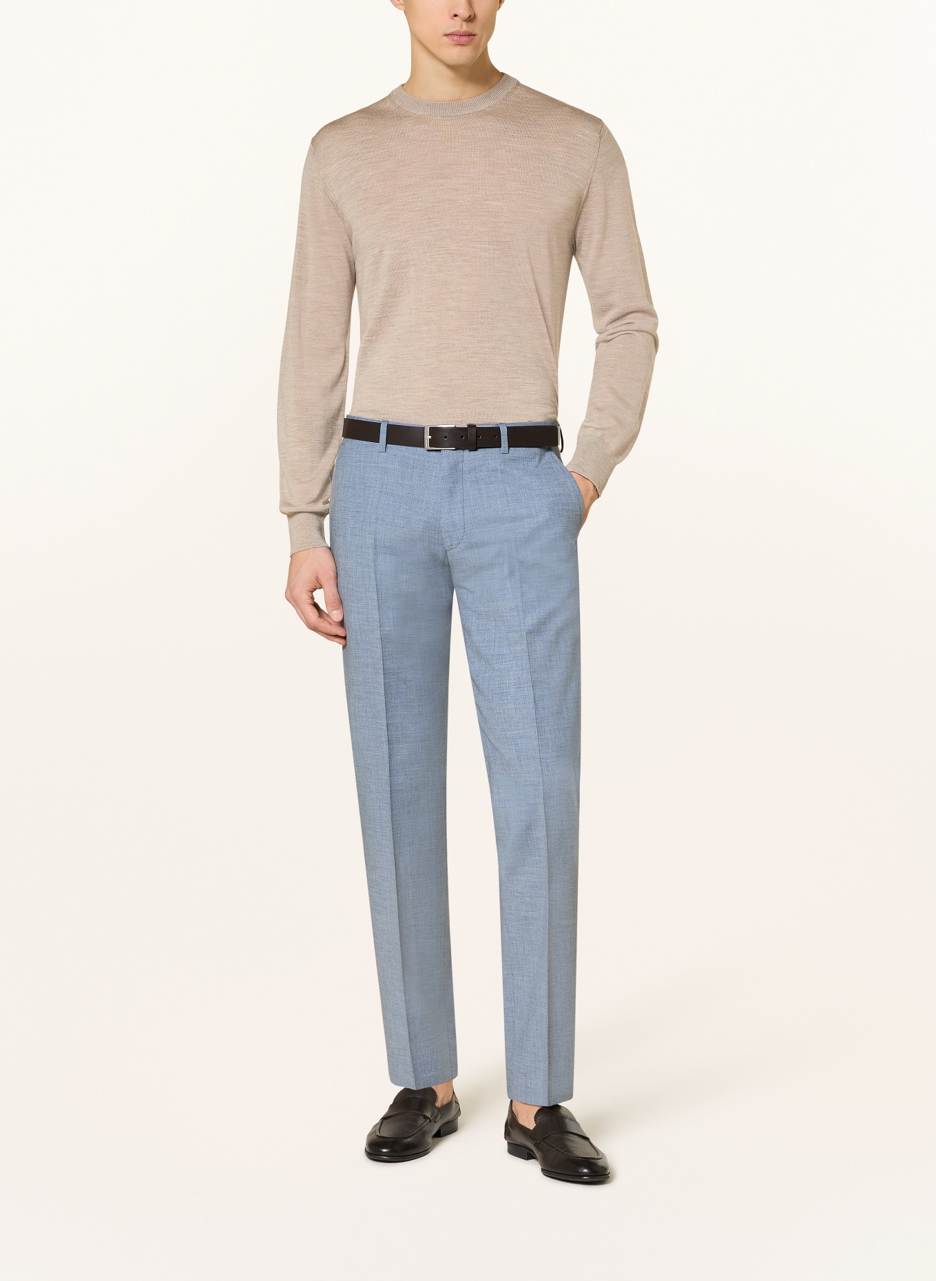 ROY ROBSON Slim fit suit pants: A450 Light Blue