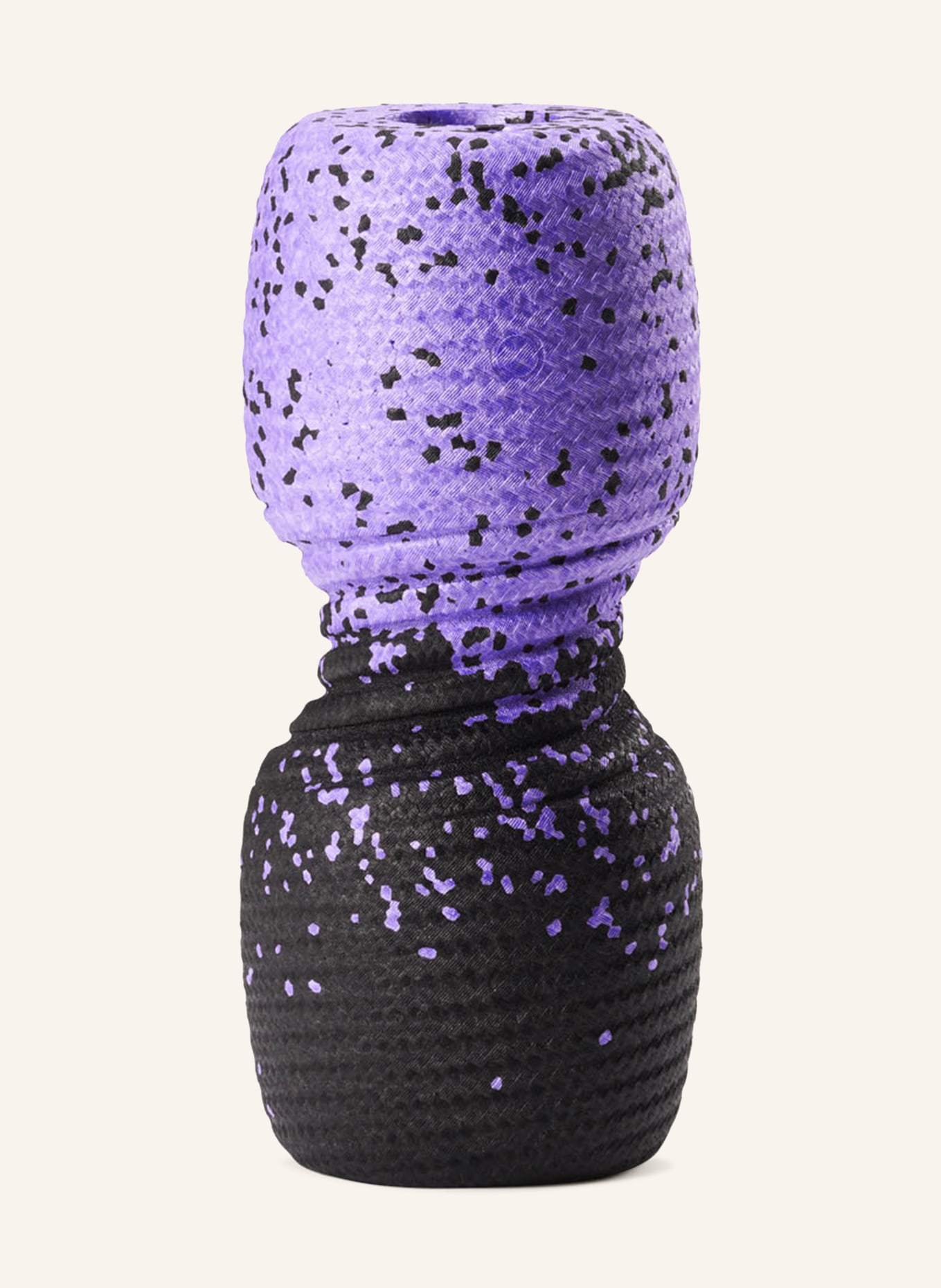 AEVOR Set: BLACKROLL sports bag and BLACKROLL TWIN fascia roller: BLACK / PURPLE