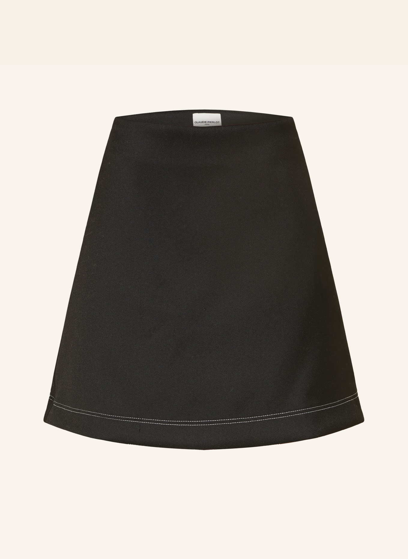 CLAUDIE PIERLOT spódnica: CZARNY