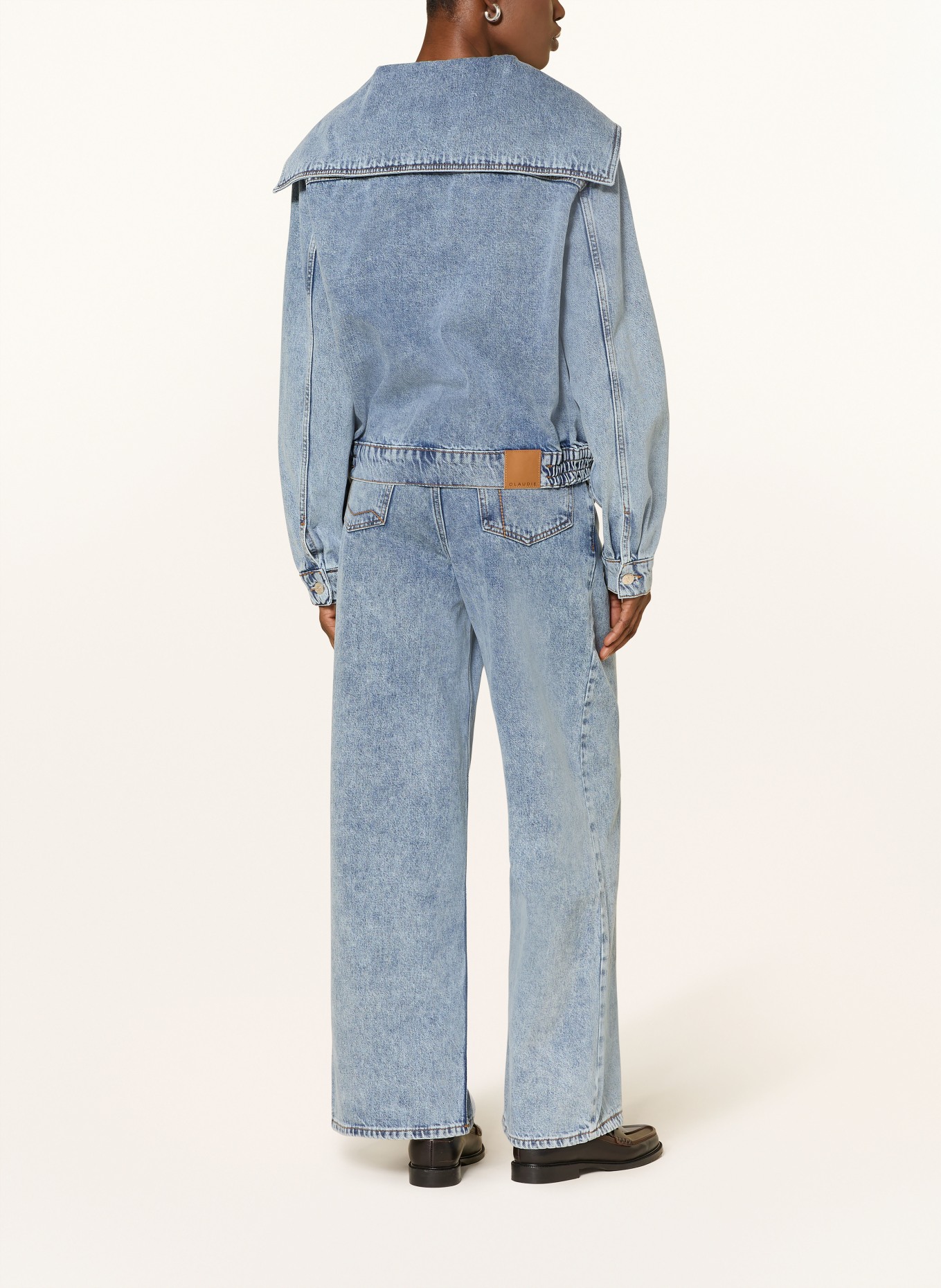 CLAUDIE PIERLOT kurtka dżinsowa: NIEBIESKI