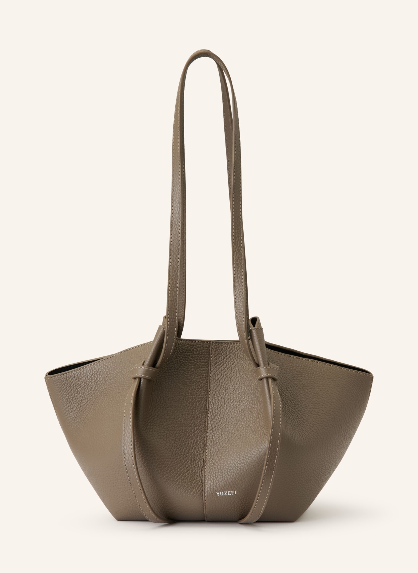 YUZEFI Torba na ramię MOCHI: SZAROBRĄZOWY