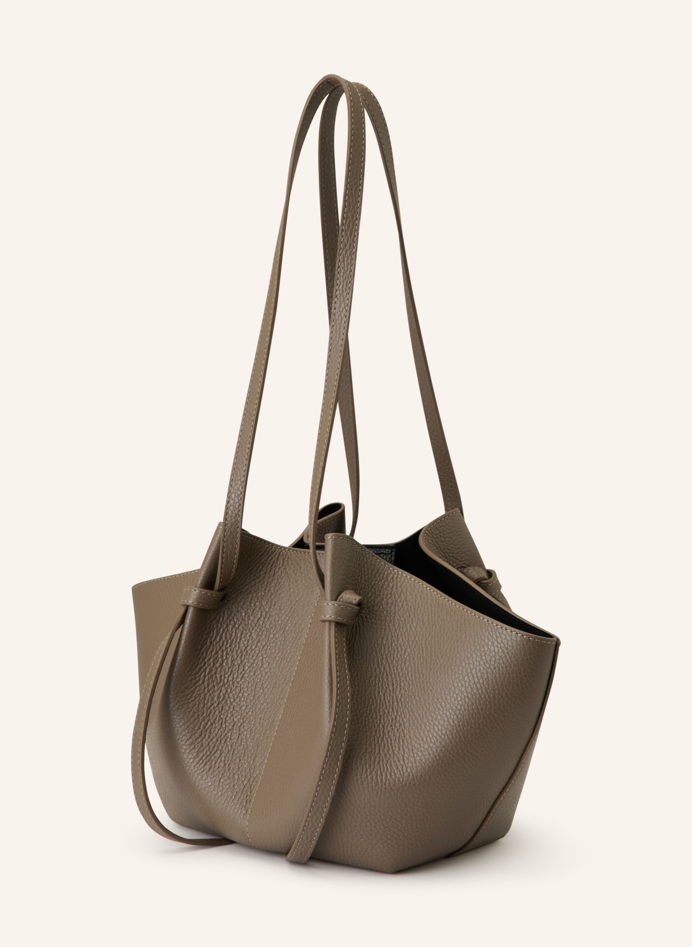 YUZEFI Torba na ramię MOCHI: SZAROBRĄZOWY