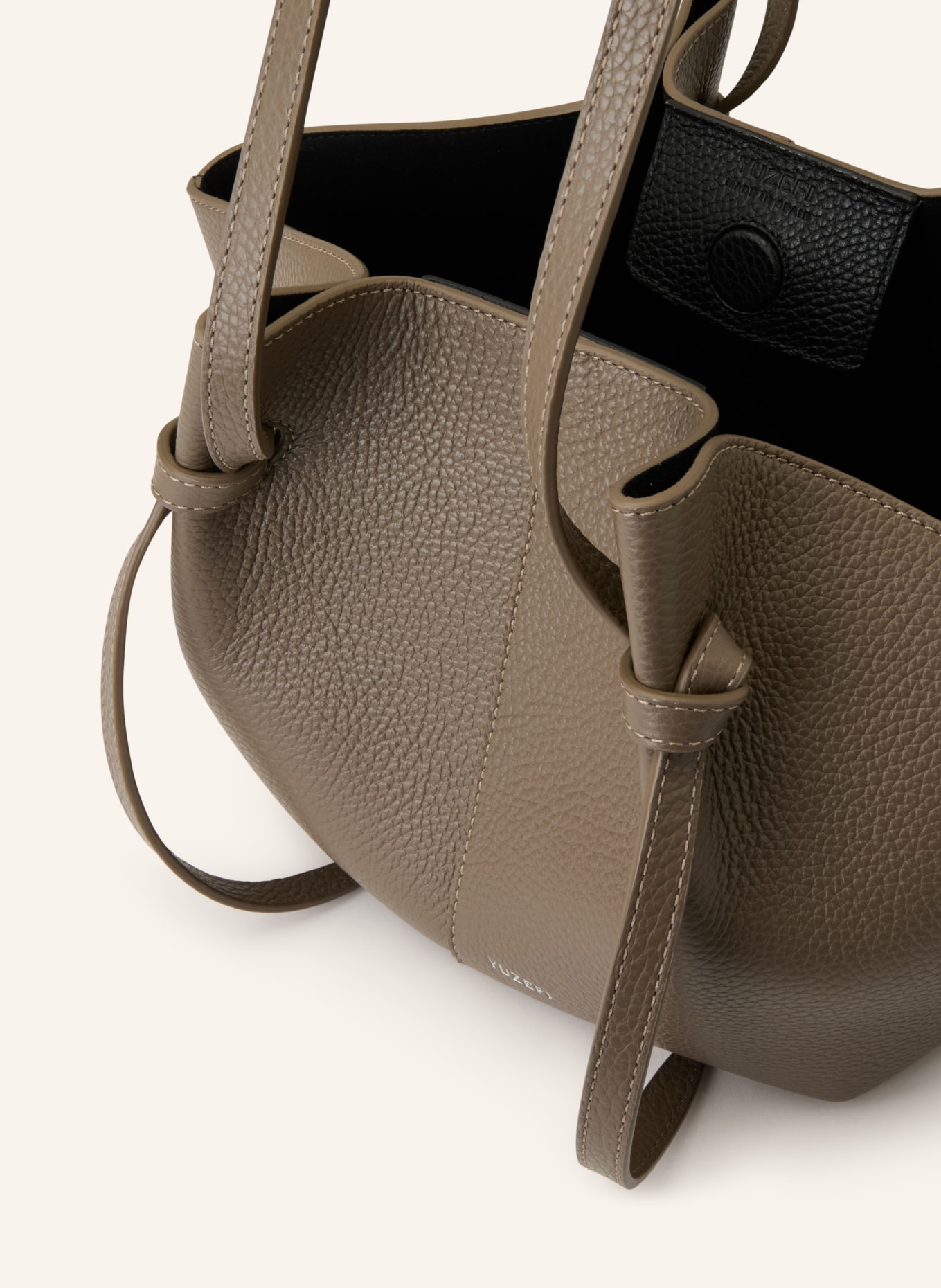 YUZEFI Torba na ramię MOCHI: SZAROBRĄZOWY