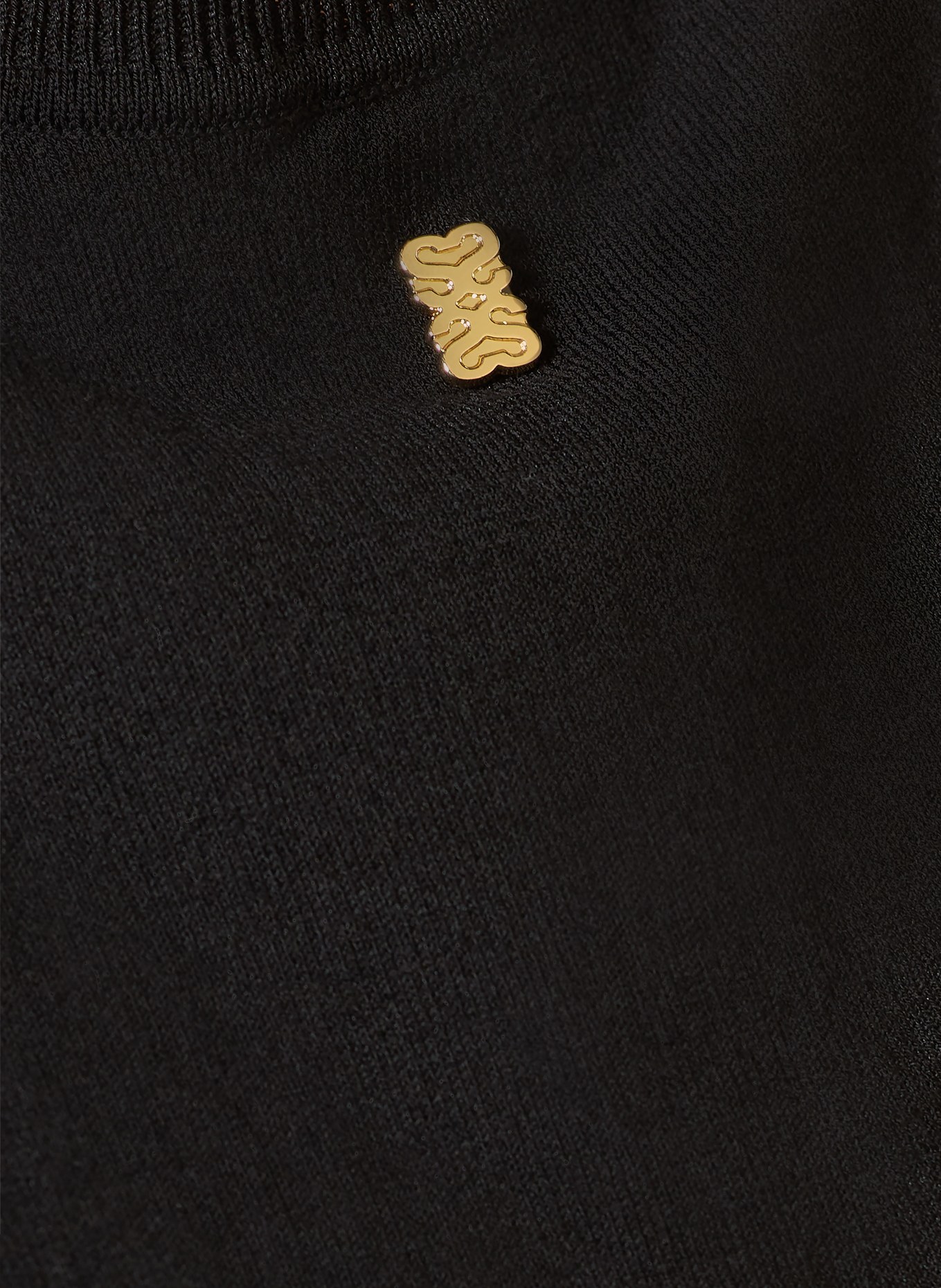 SANDRO Stricktop: SCHWARZ