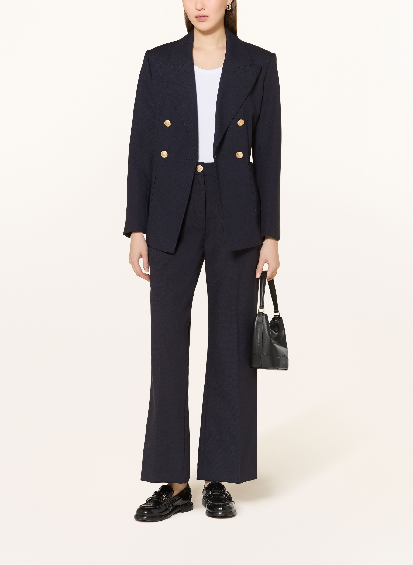 SANDRO marynarka: GRANATOWY