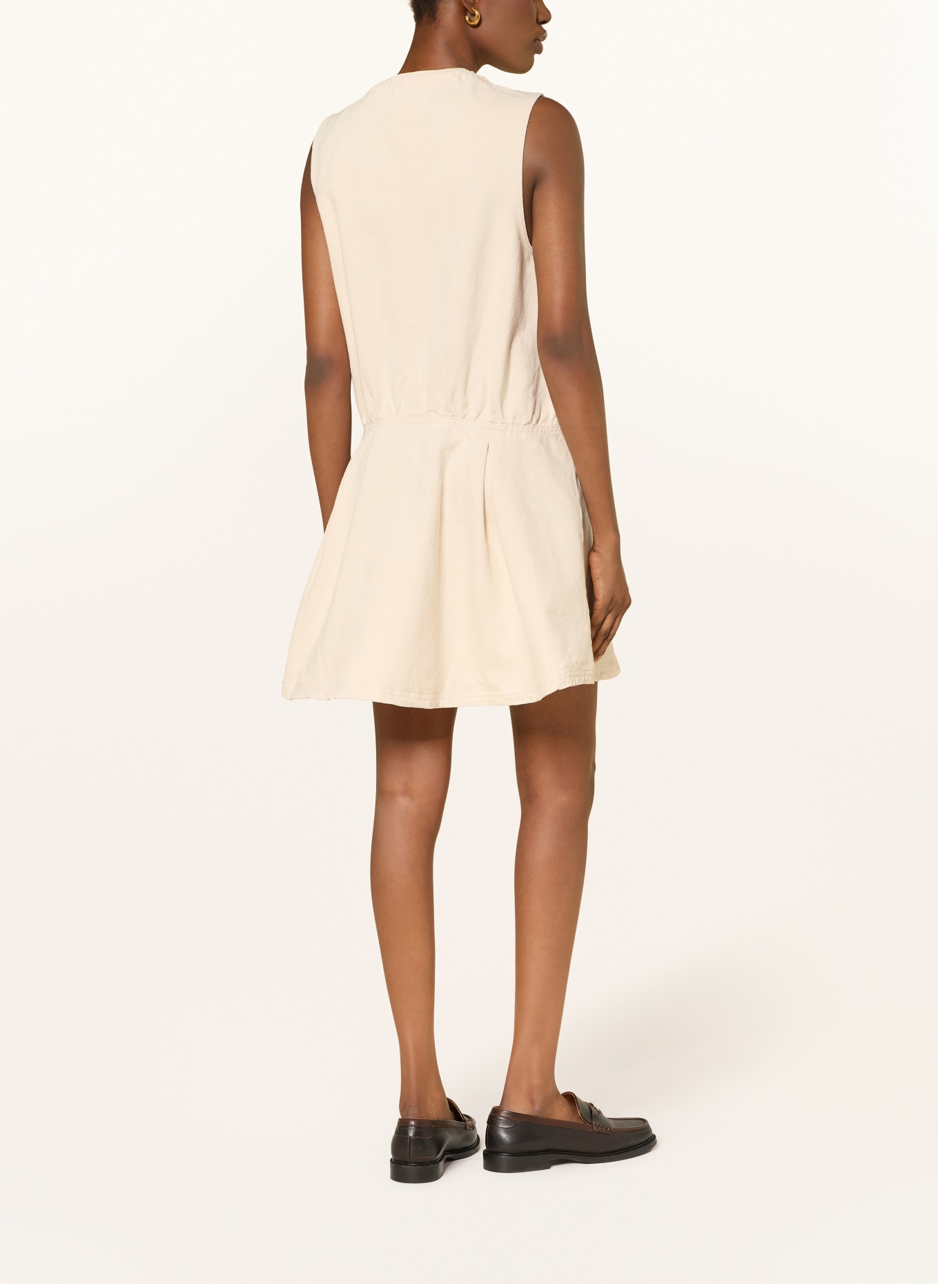 CLAUDIE PIERLOT sukienka jeansowa: ECRU