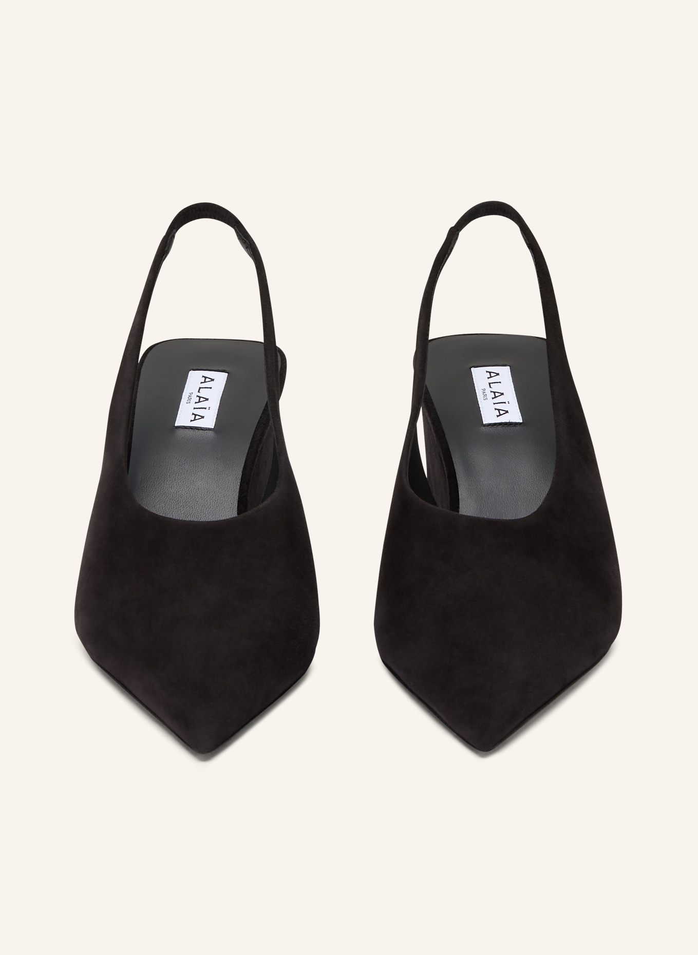 ALAÏA Slingpumps: SCHWARZ