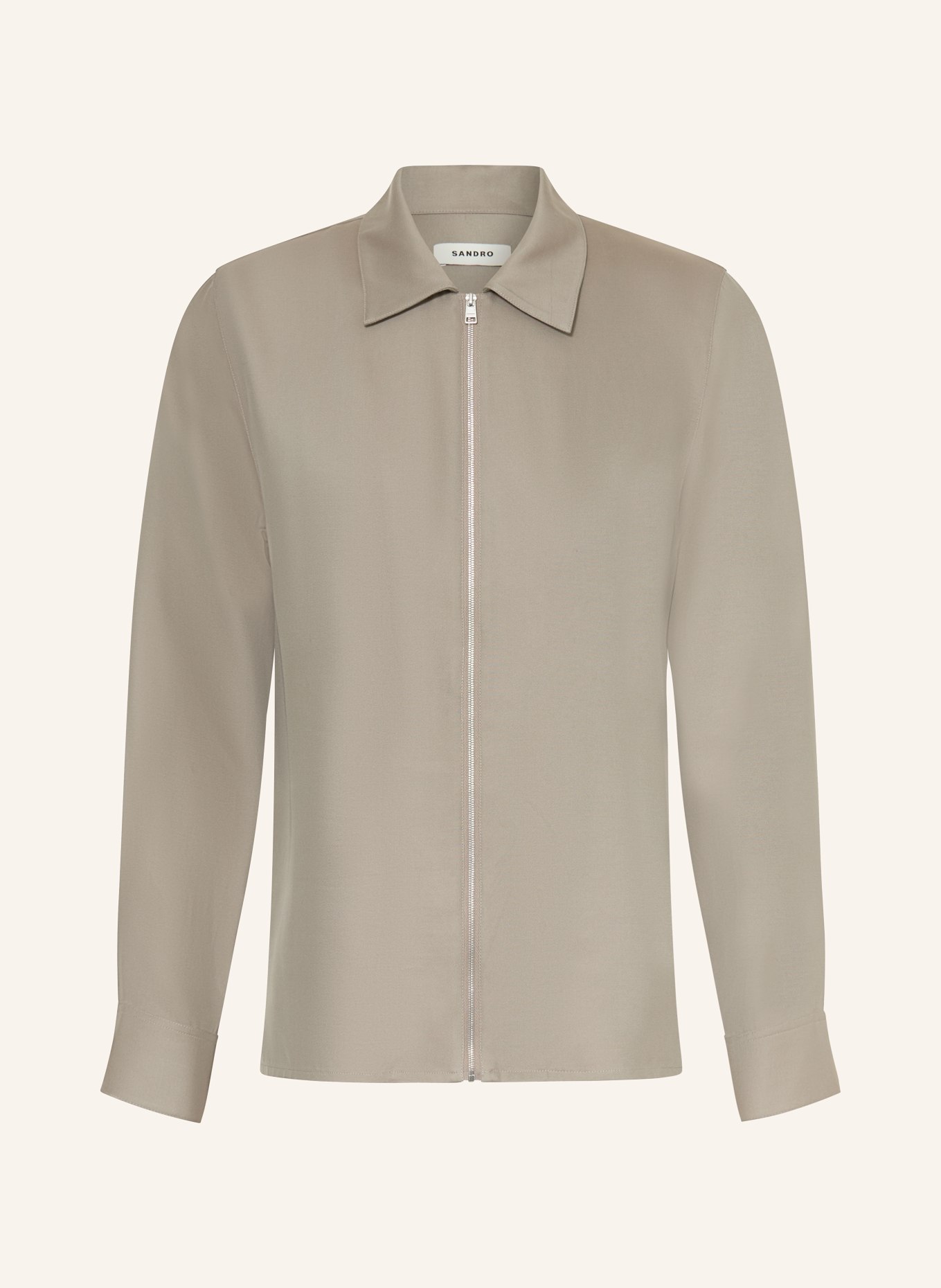 SANDRO Overjacket: KHAKI