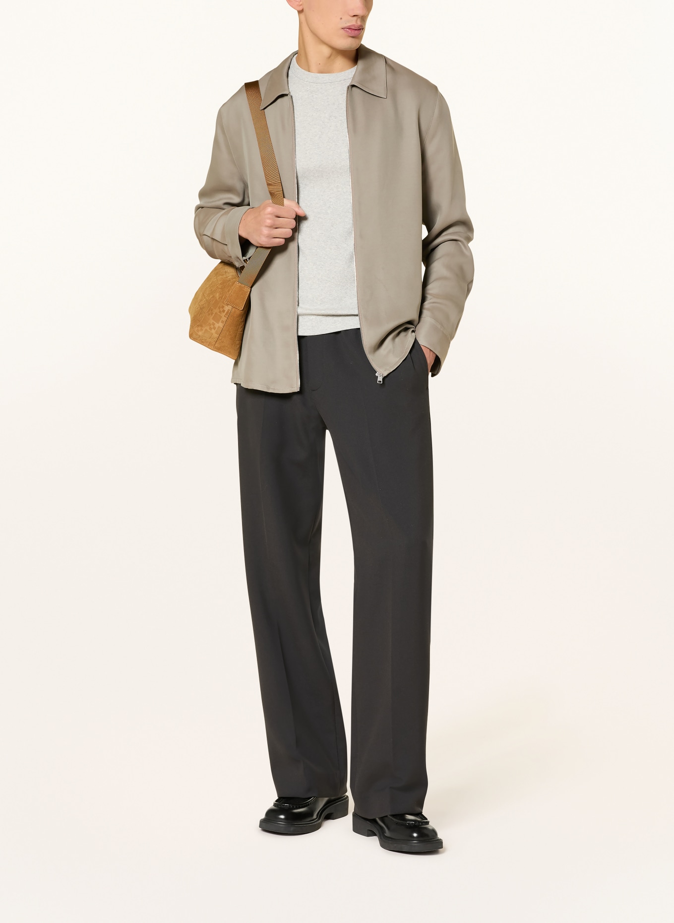 SANDRO Overjacket: KHAKI