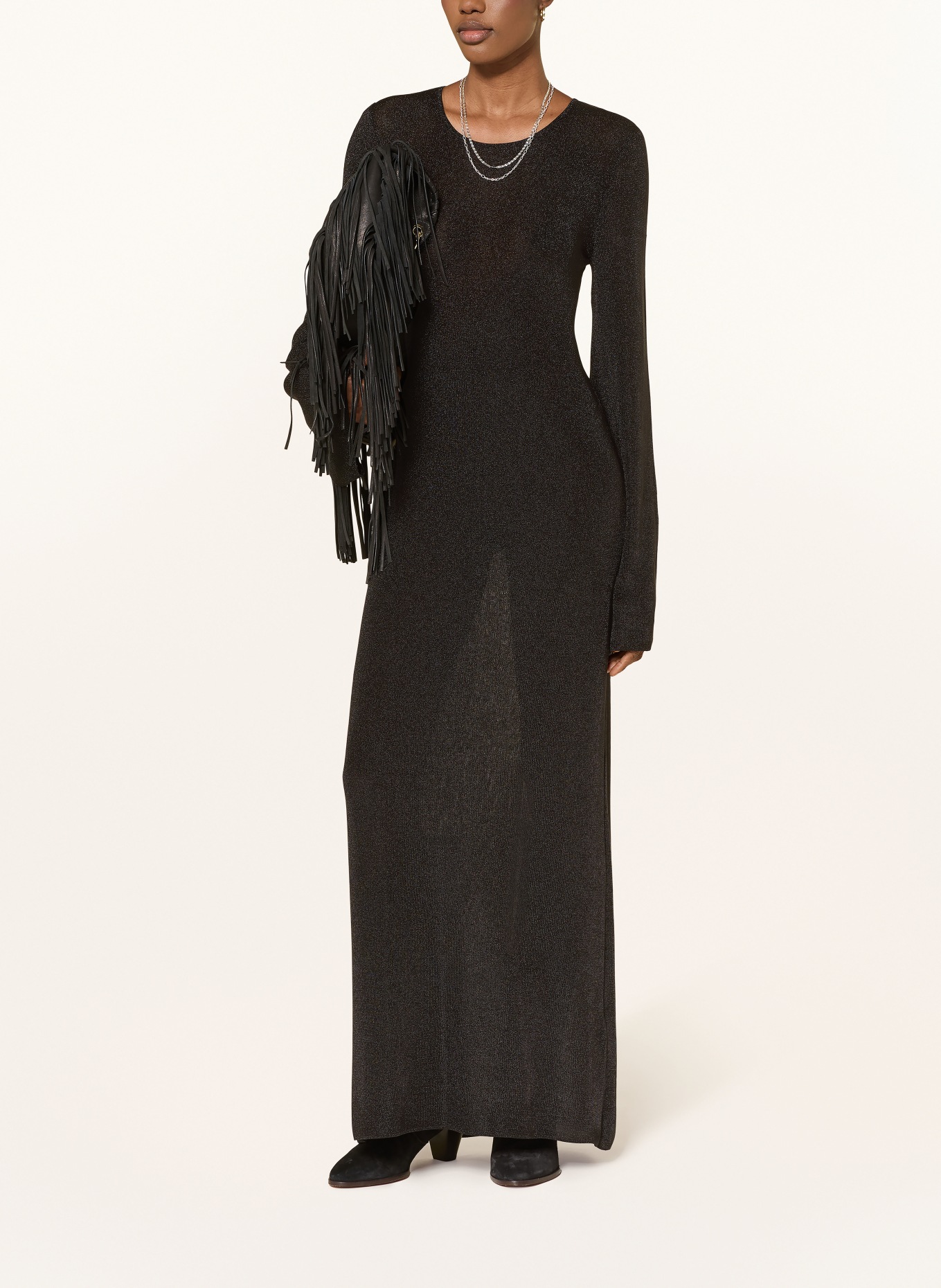 ba&sh Kleid ZIMMIE: SCHWARZ