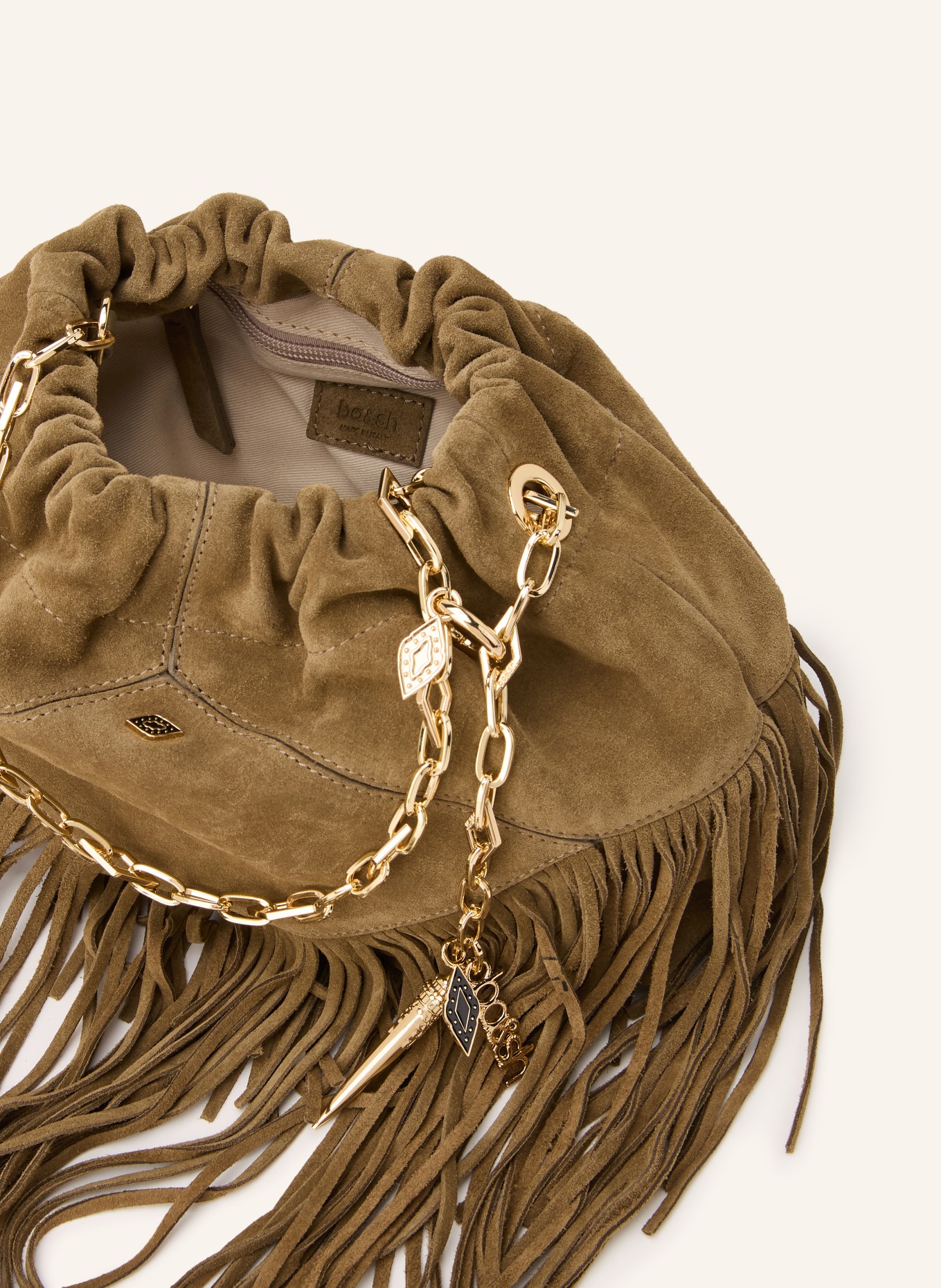 ba&sh Umhängetasche JUNE: KHAKI