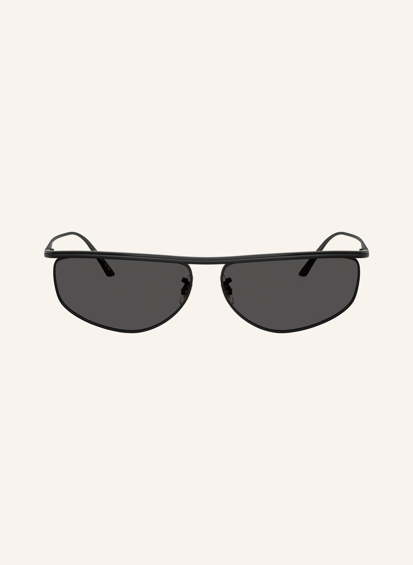 OLIVER PEOPLES Sunglasses OV1367S: Matte black/dark gray