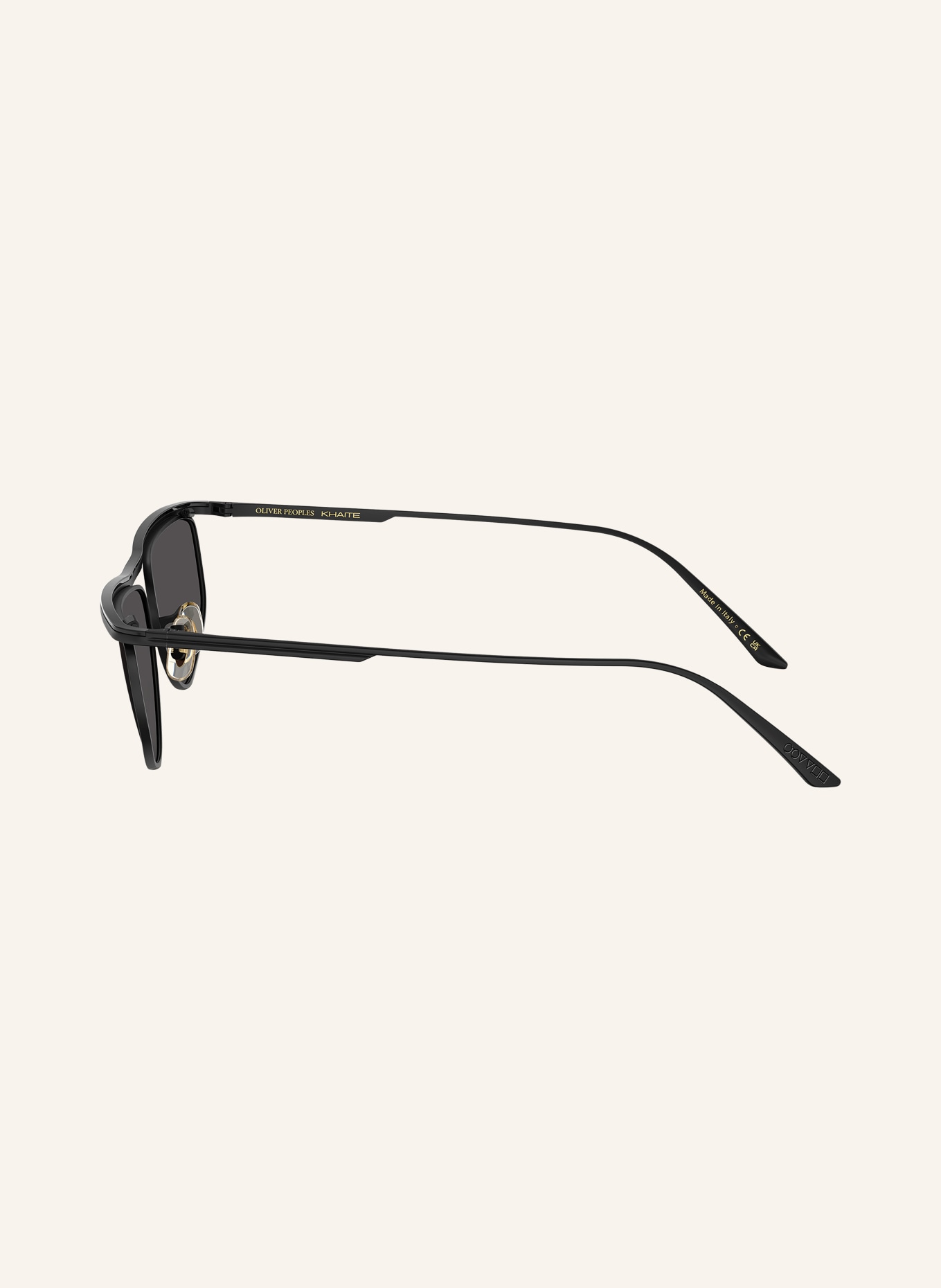 OLIVER PEOPLES Sunglasses OV1367S: Matte black/dark gray