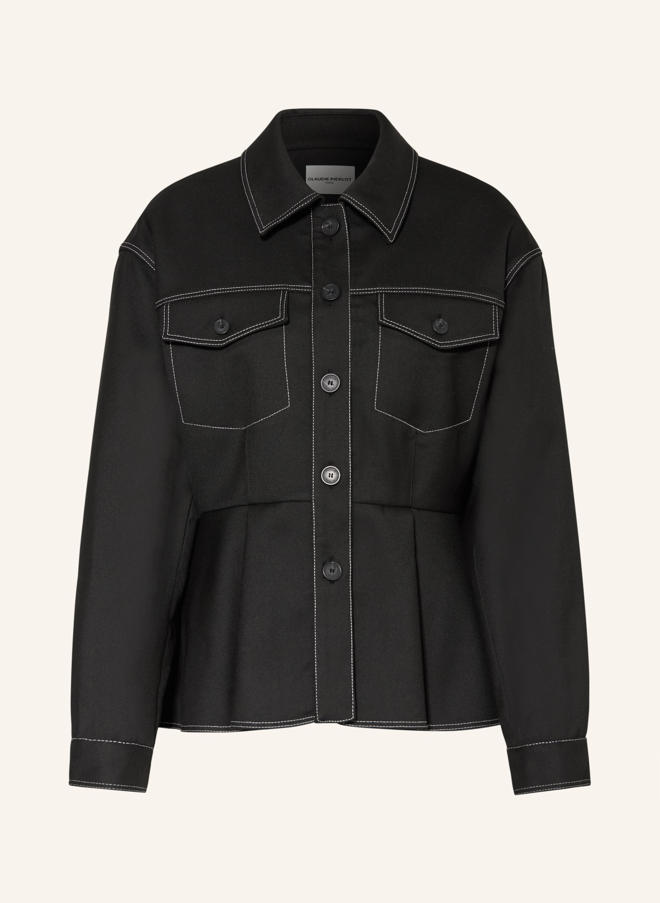 CLAUDIE PIERLOT Jacke: SCHWARZ