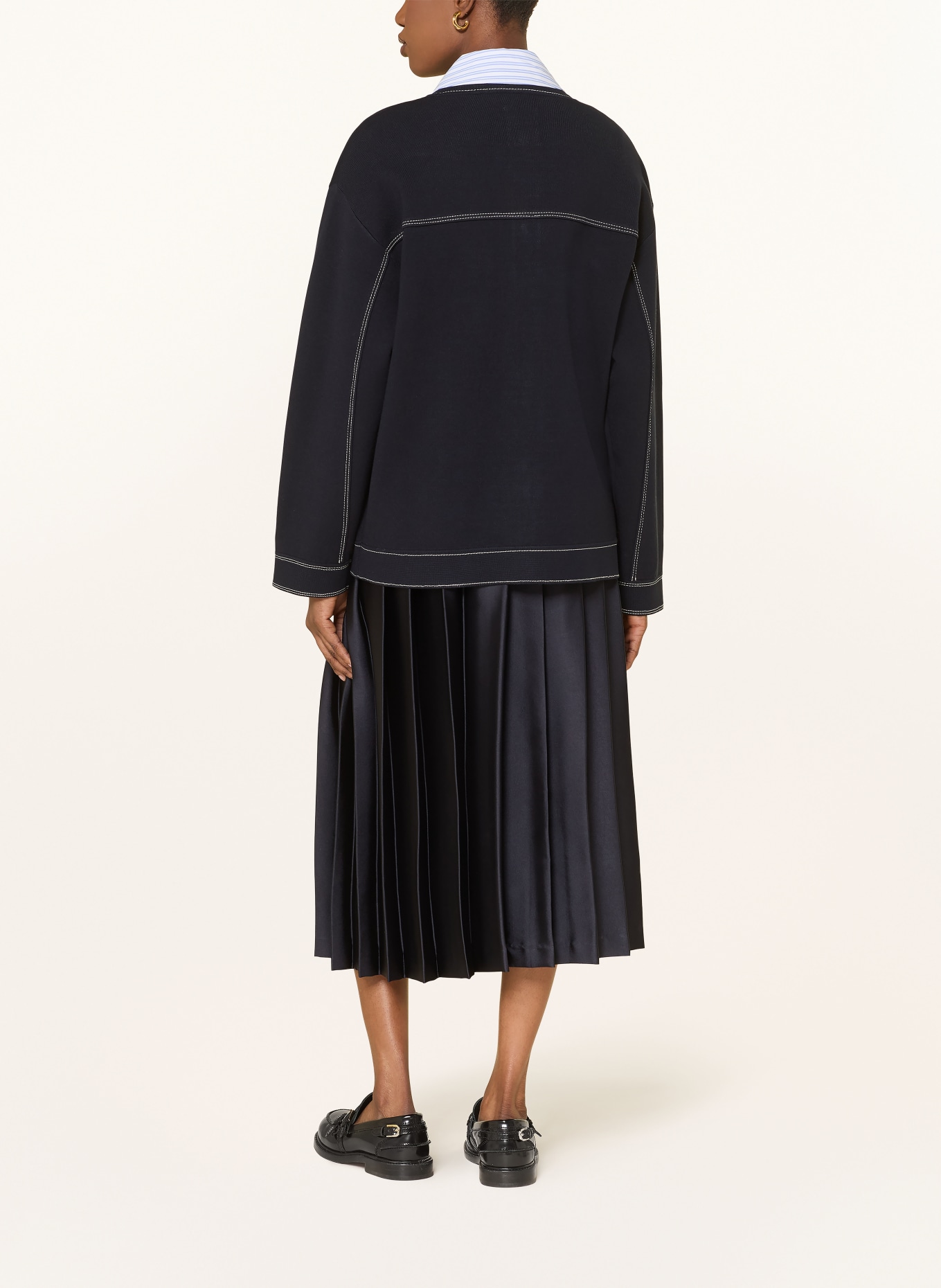 SANDRO koszulka: GRANATOWY