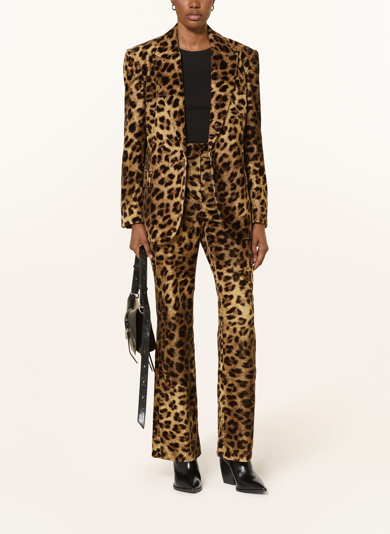 ba&sh Sako BEAR: SVĚTLE HNĚDÁ / ČERNÁ