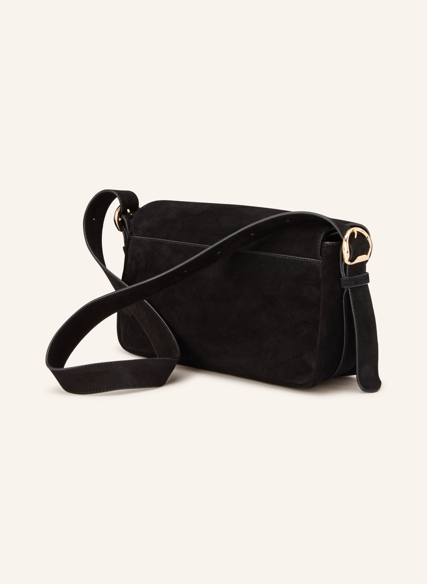 SANDRO torba na ramię: CZARNY