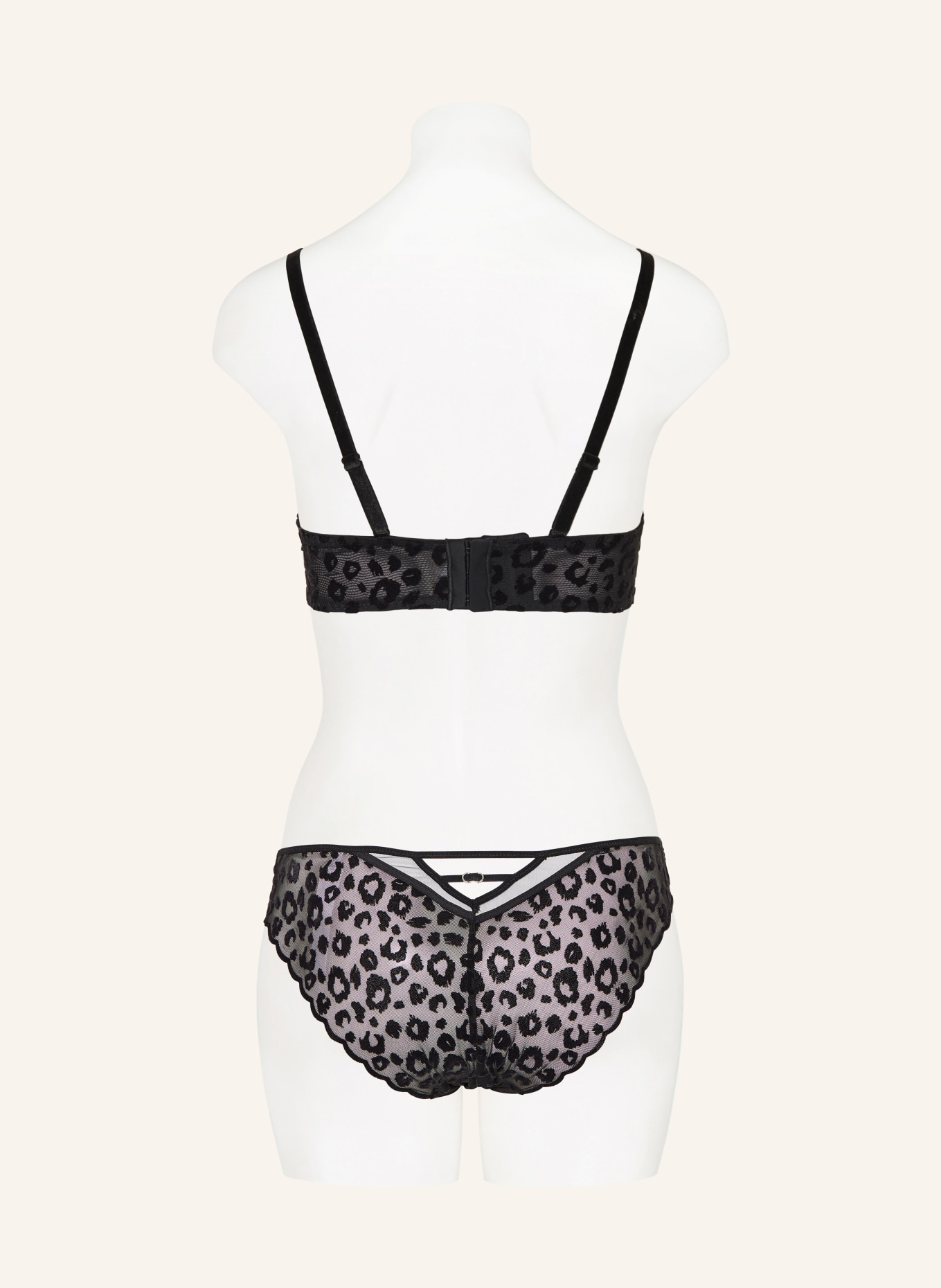 CHANTELLE Biustonosz trójkątny GIRLS: CZARNY