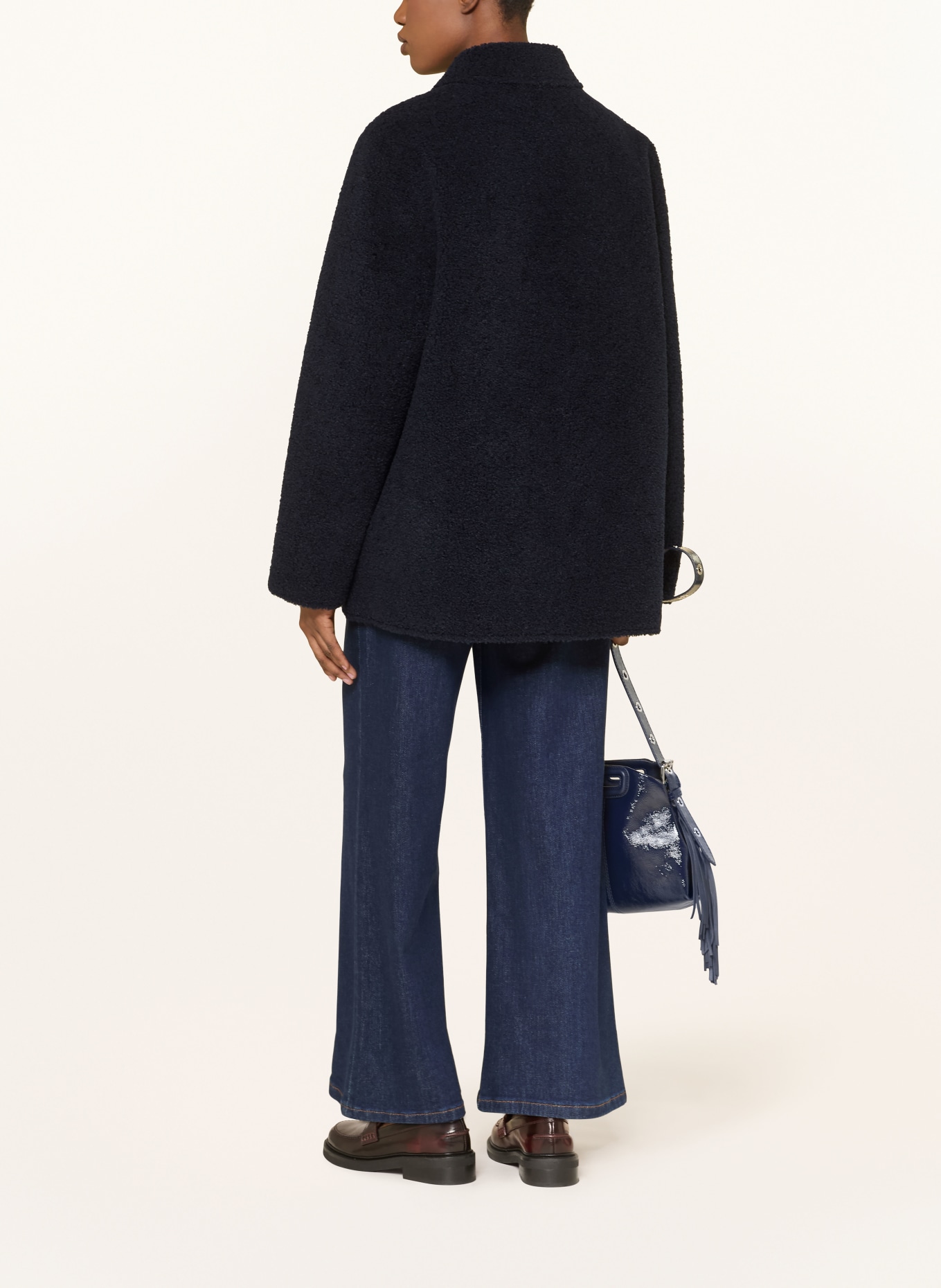 maje Jacke: DUNKELBLAU