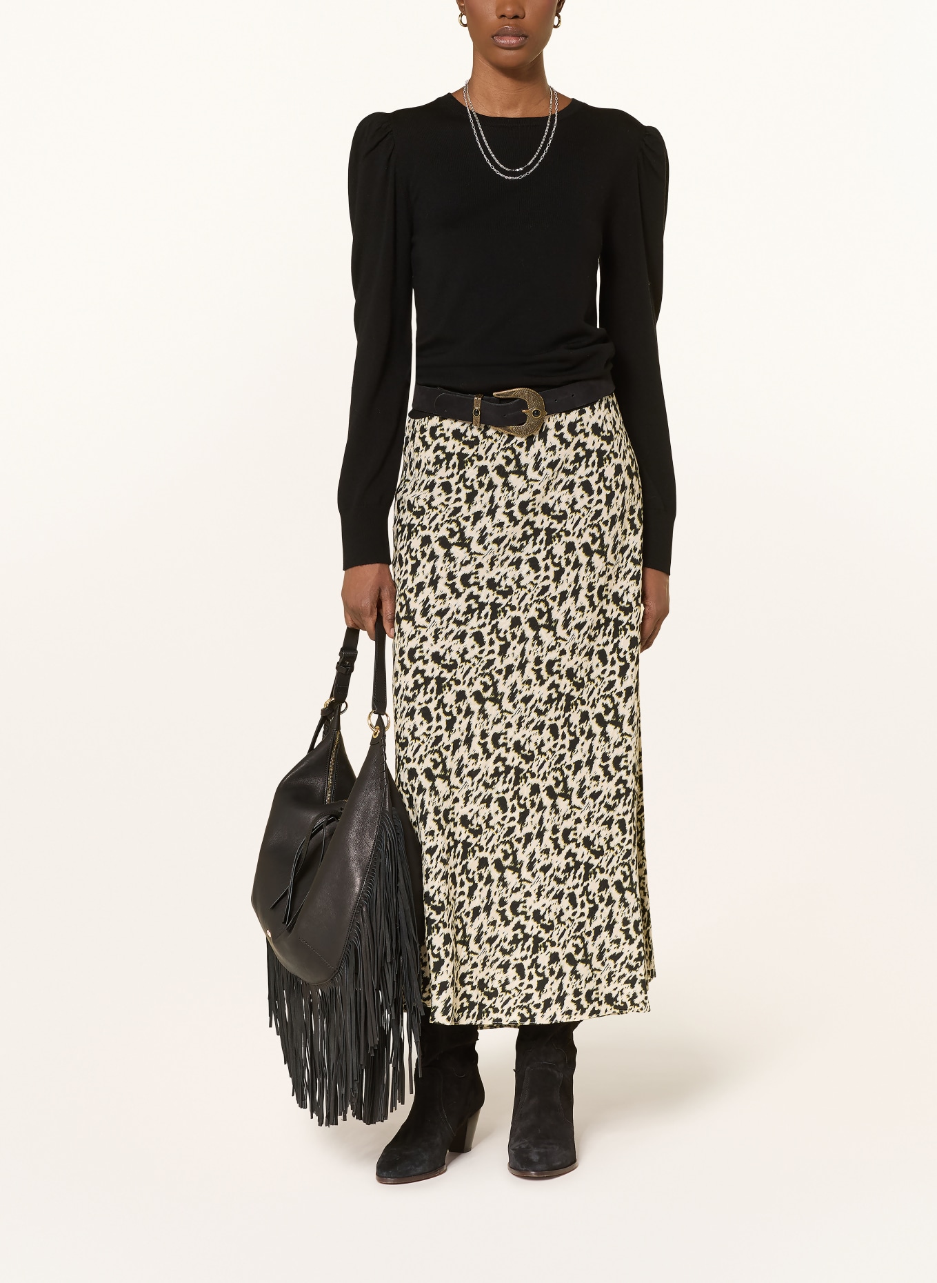 ba&sh Svetr BRITANIE: ČERNÁ